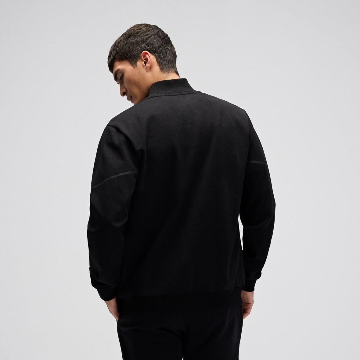 Ellesse EM545-BK Fermuarlı Erkek Sweatshirt - Siyah