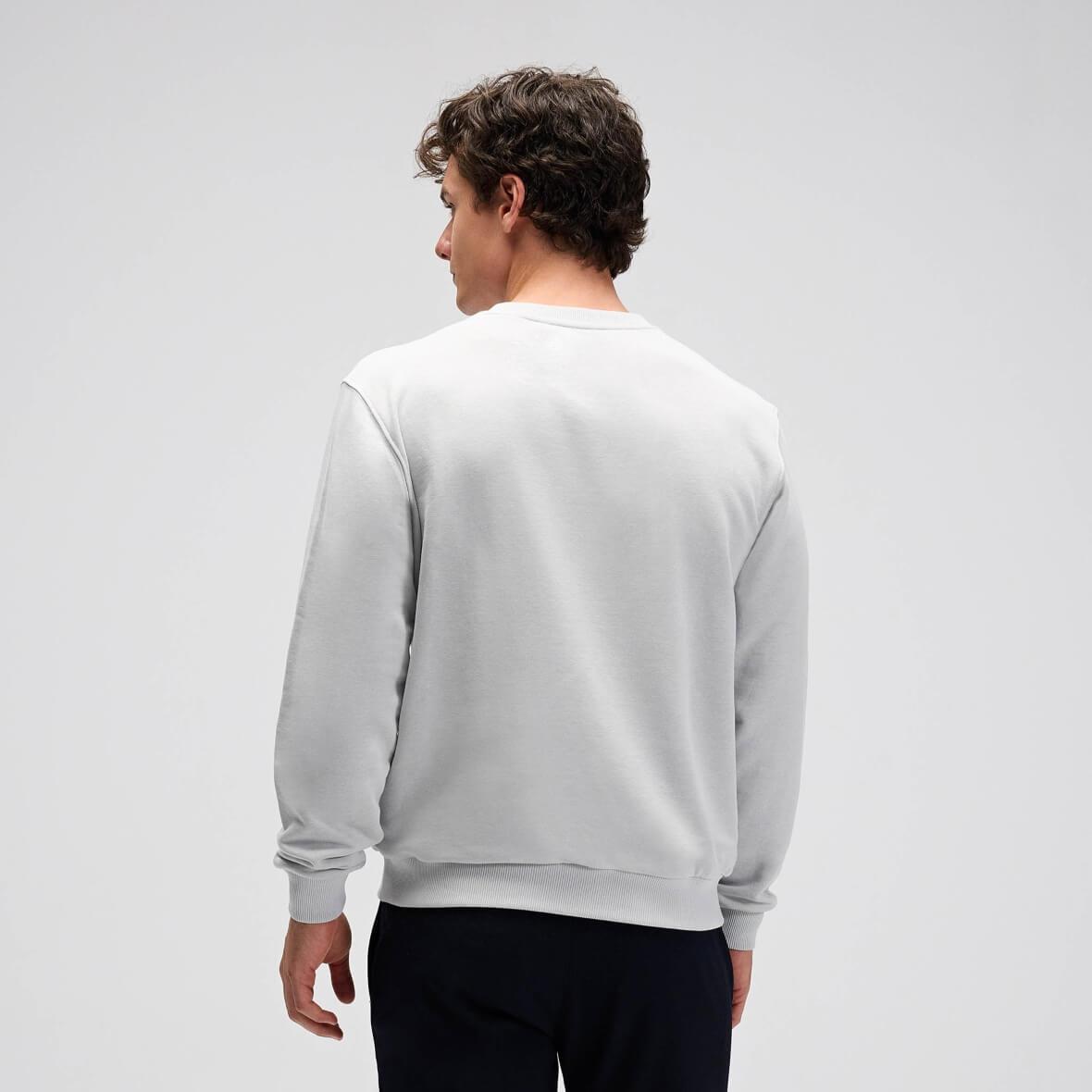 Ellesse EM556-GI Erkek Basic Sweatshirt - Gri