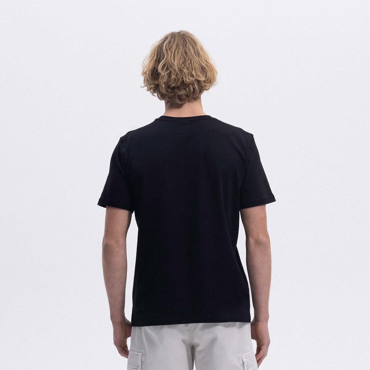 Ellesse EM589-BK Bisiklet Yaka Erkek T-Shirt - Siyah