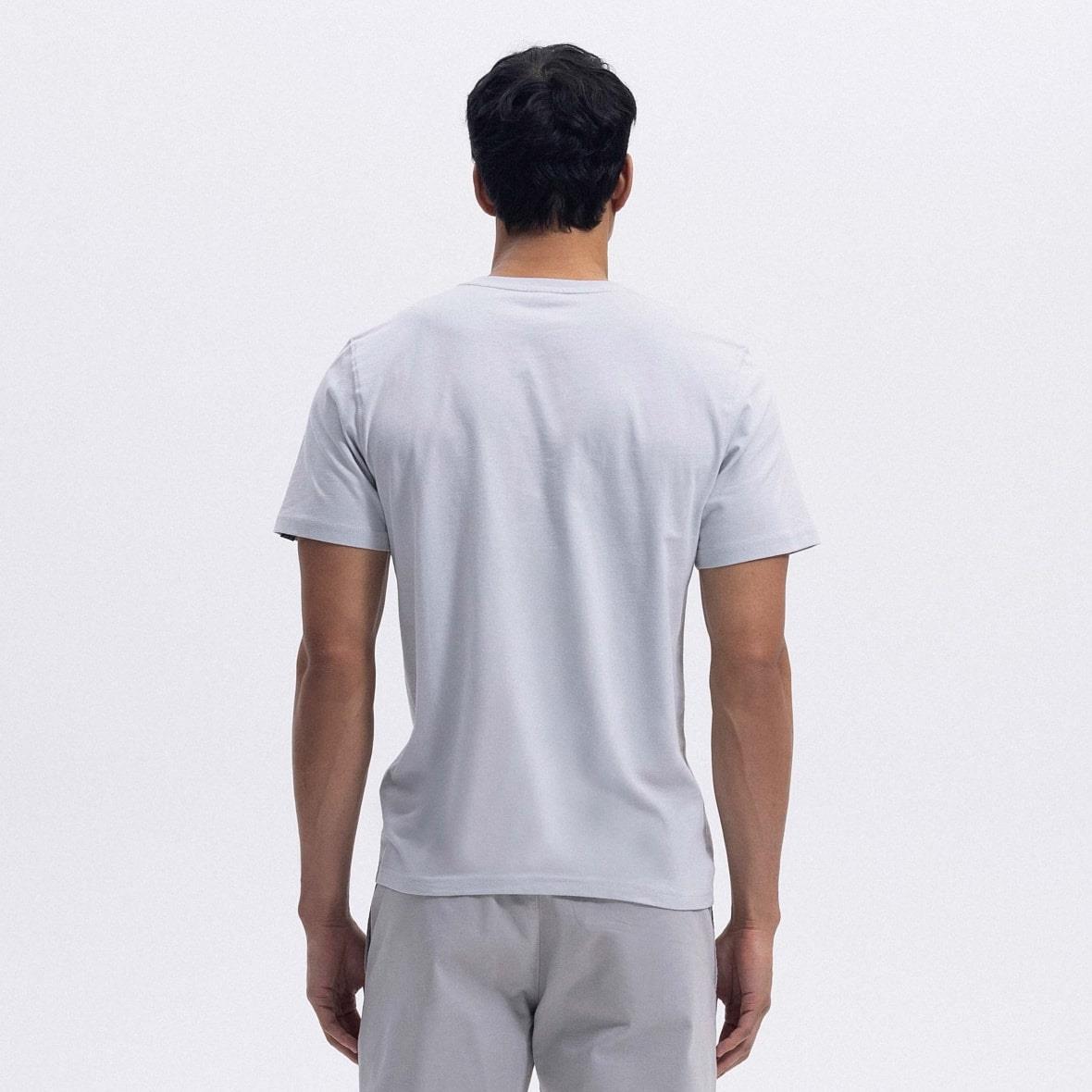 Ellesse EM589-SGR Bisiklet Yaka Erkek T-Shirt - Gri