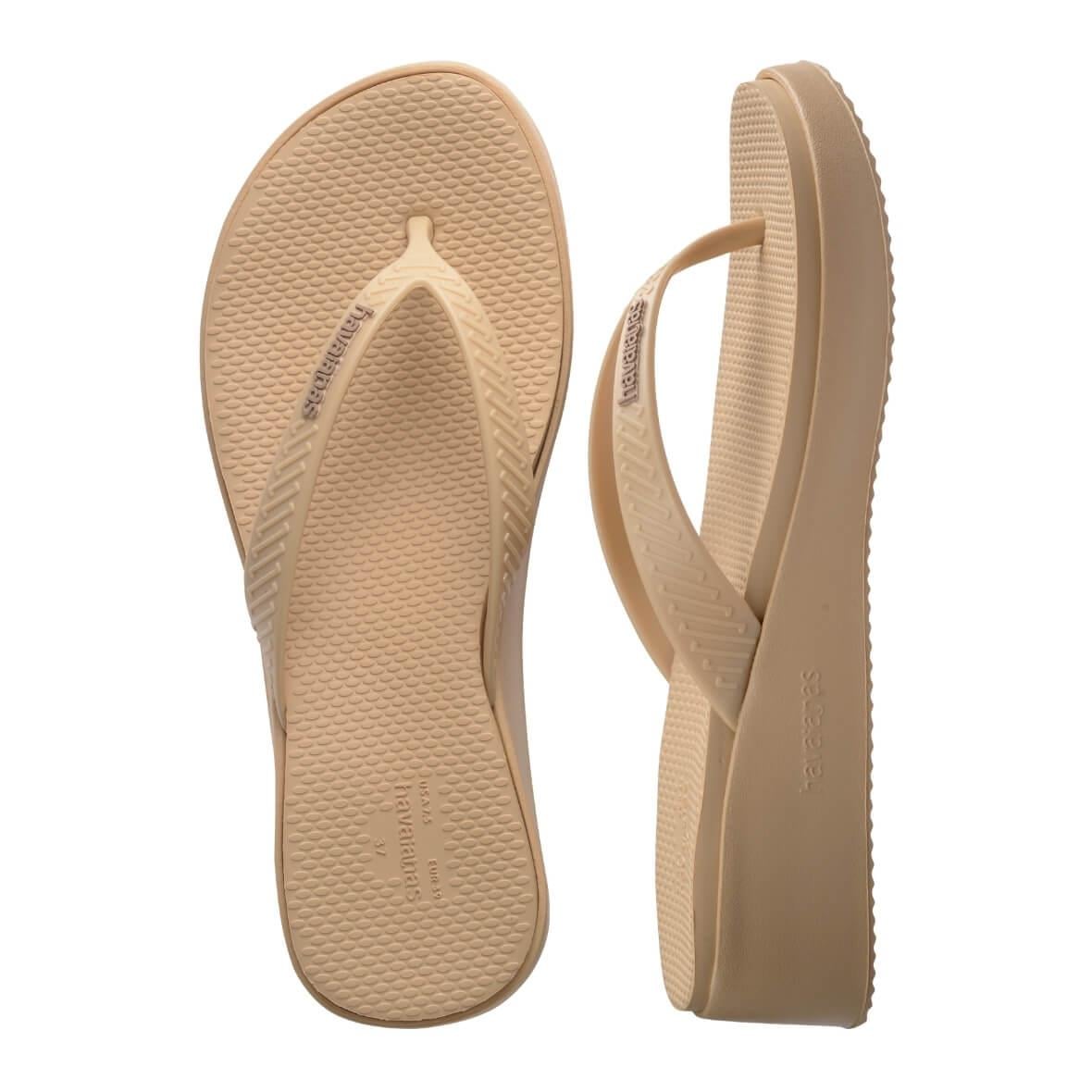 Havaianas High Platform II FC Kadın Terlik - Sütlü Kahve