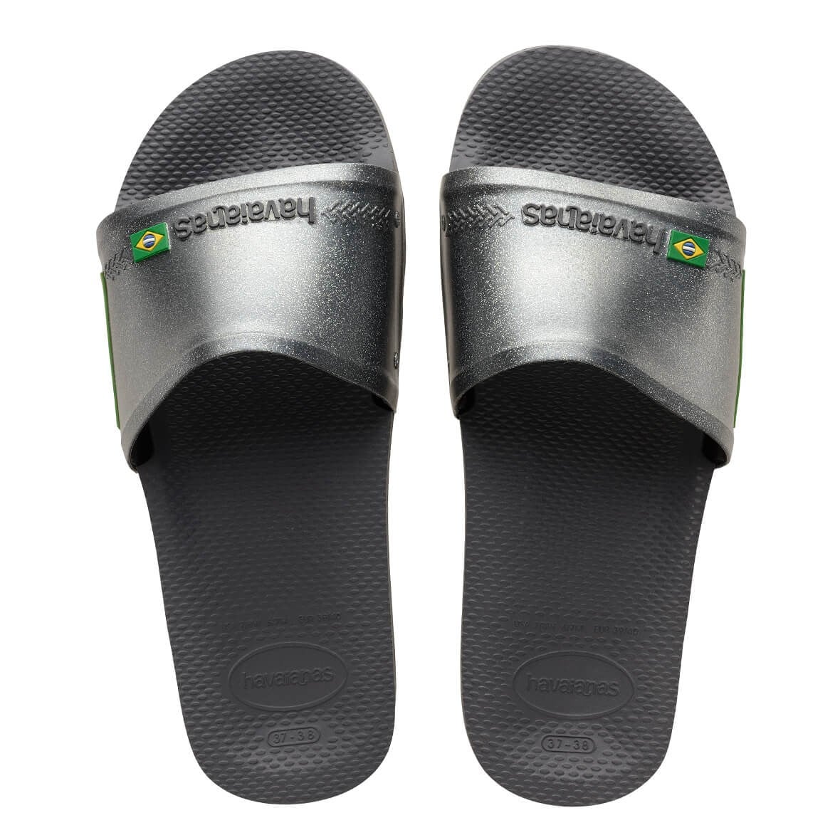 Havaianas Slide Brasil Bayan Terlik - New Graphite