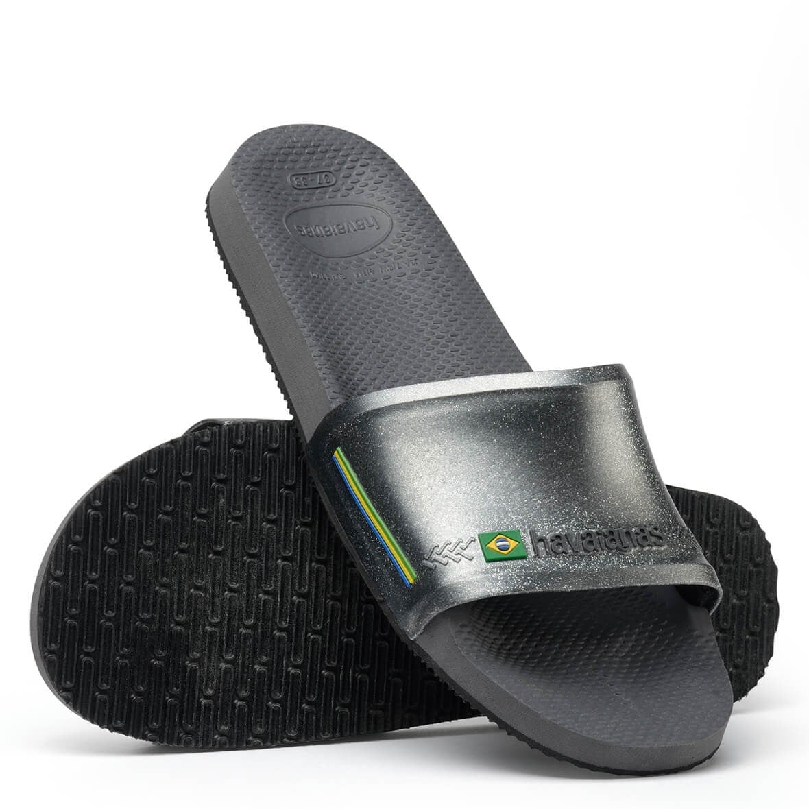 Havaianas Slide Brasil Bayan Terlik - New Graphite