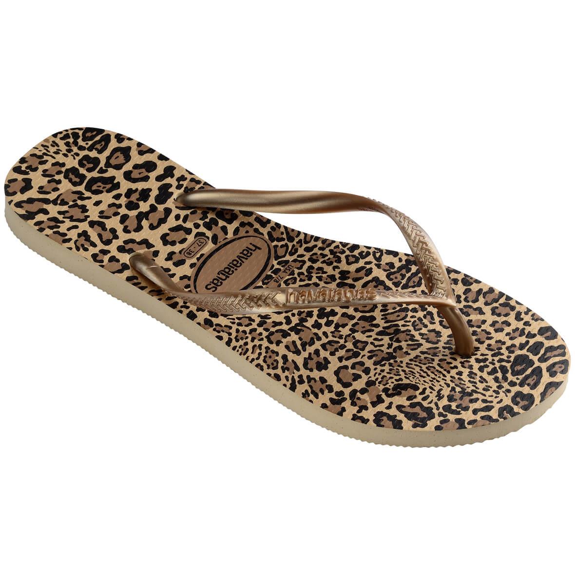 Havaianas Slim Animals Bayan Terlik - Leopar