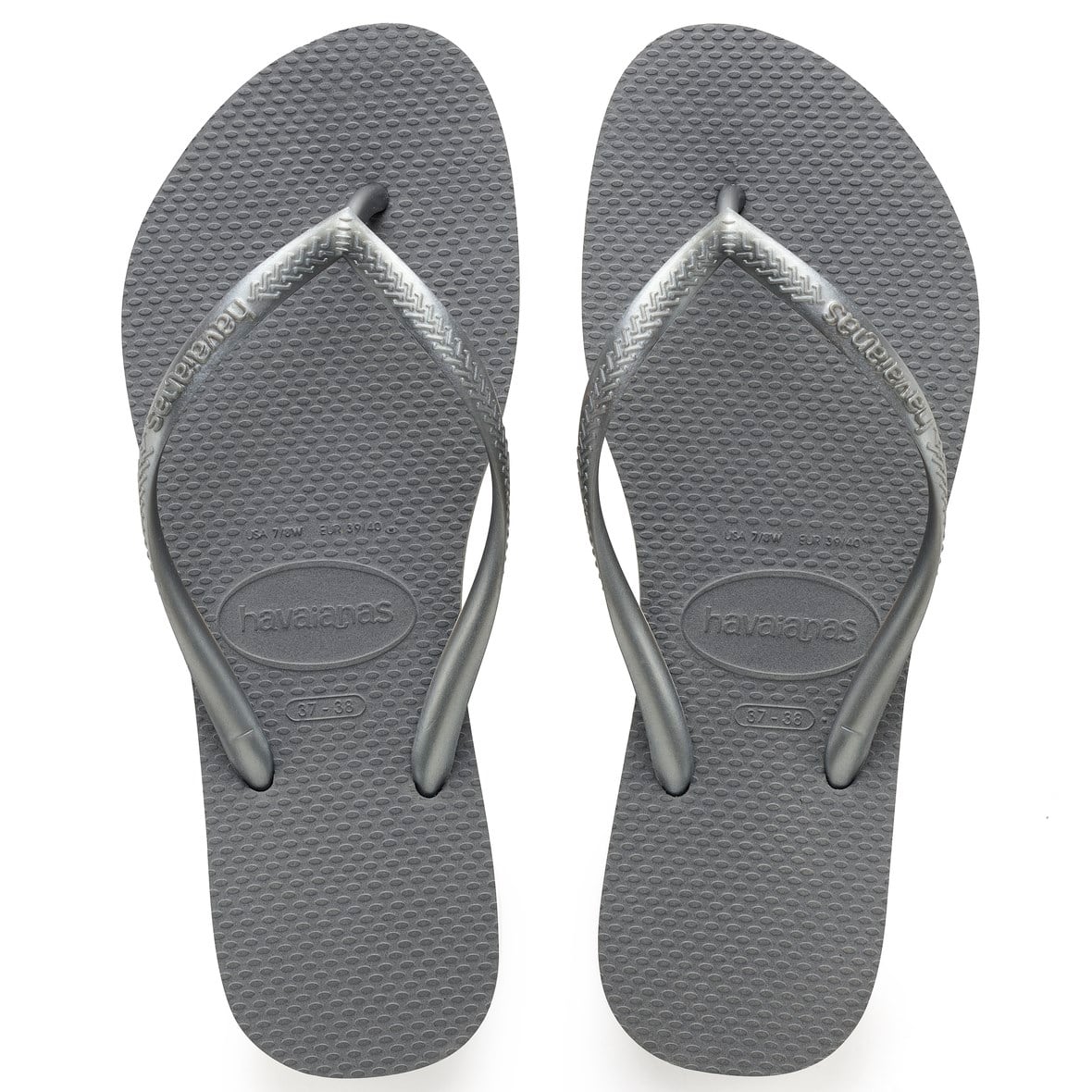 Havaianas Slim Bayan Terlik - Çelik Gri