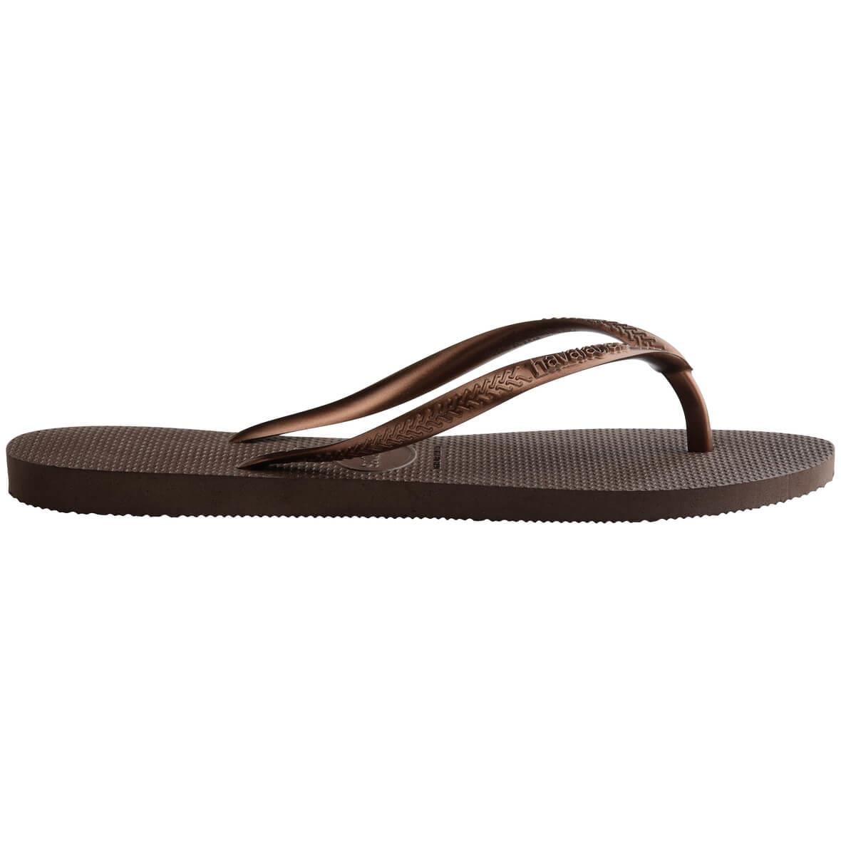Havaianas Slim Bayan Terlik - Kahverengi