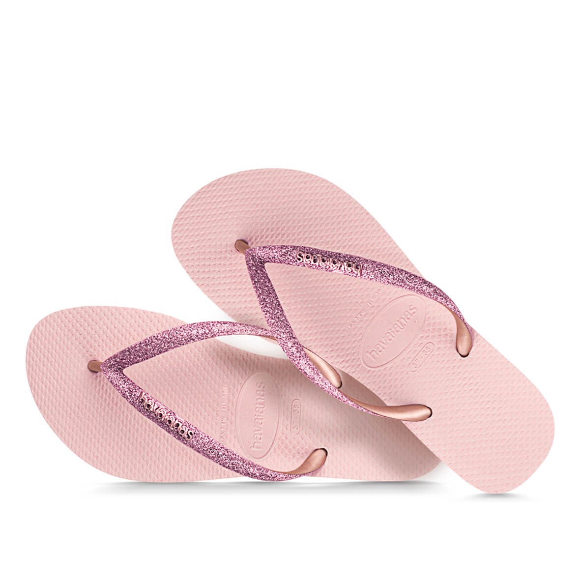 Havaianas Slim Glitter II Bayan Terlik - Ballet Rose