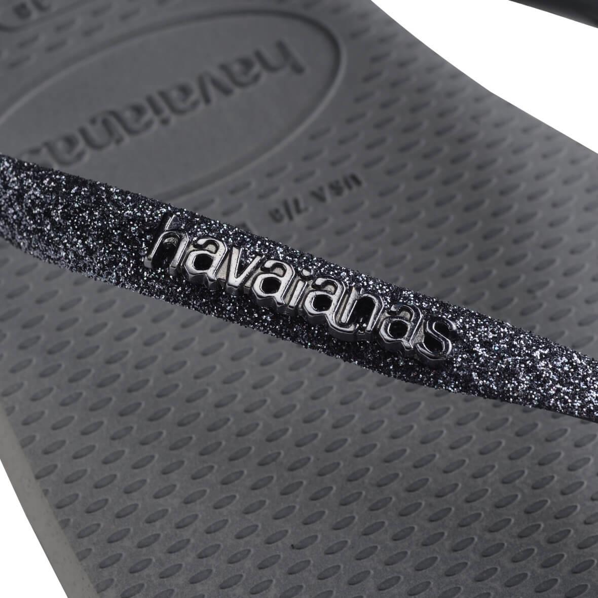 Havaianas Slim Glitter II Kadın Terlik - Gri