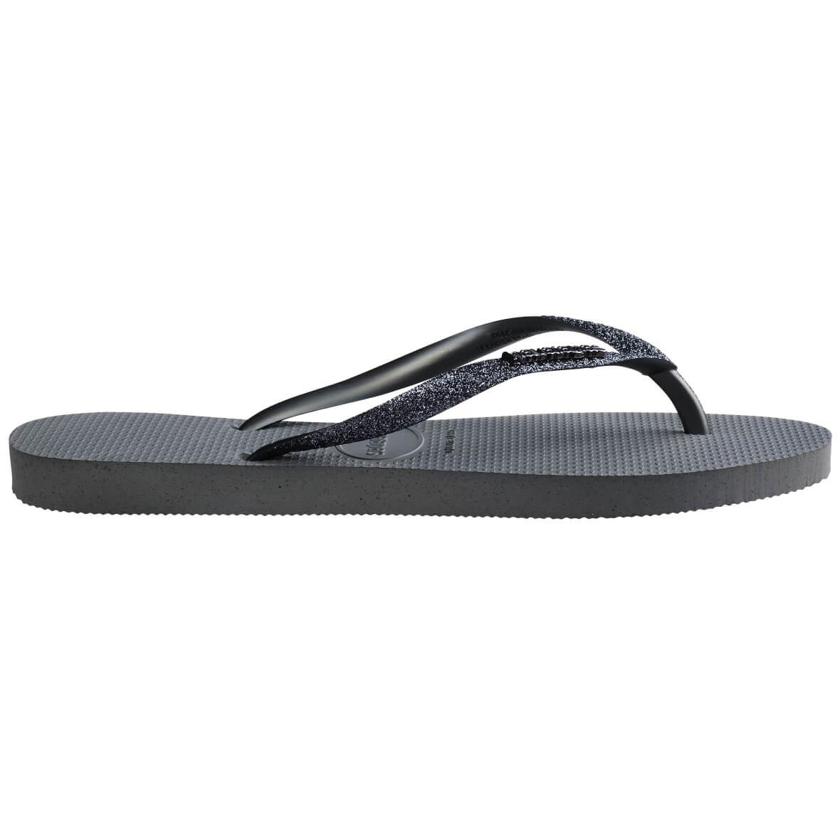 Havaianas Slim Glitter II Kadın Terlik - Gri