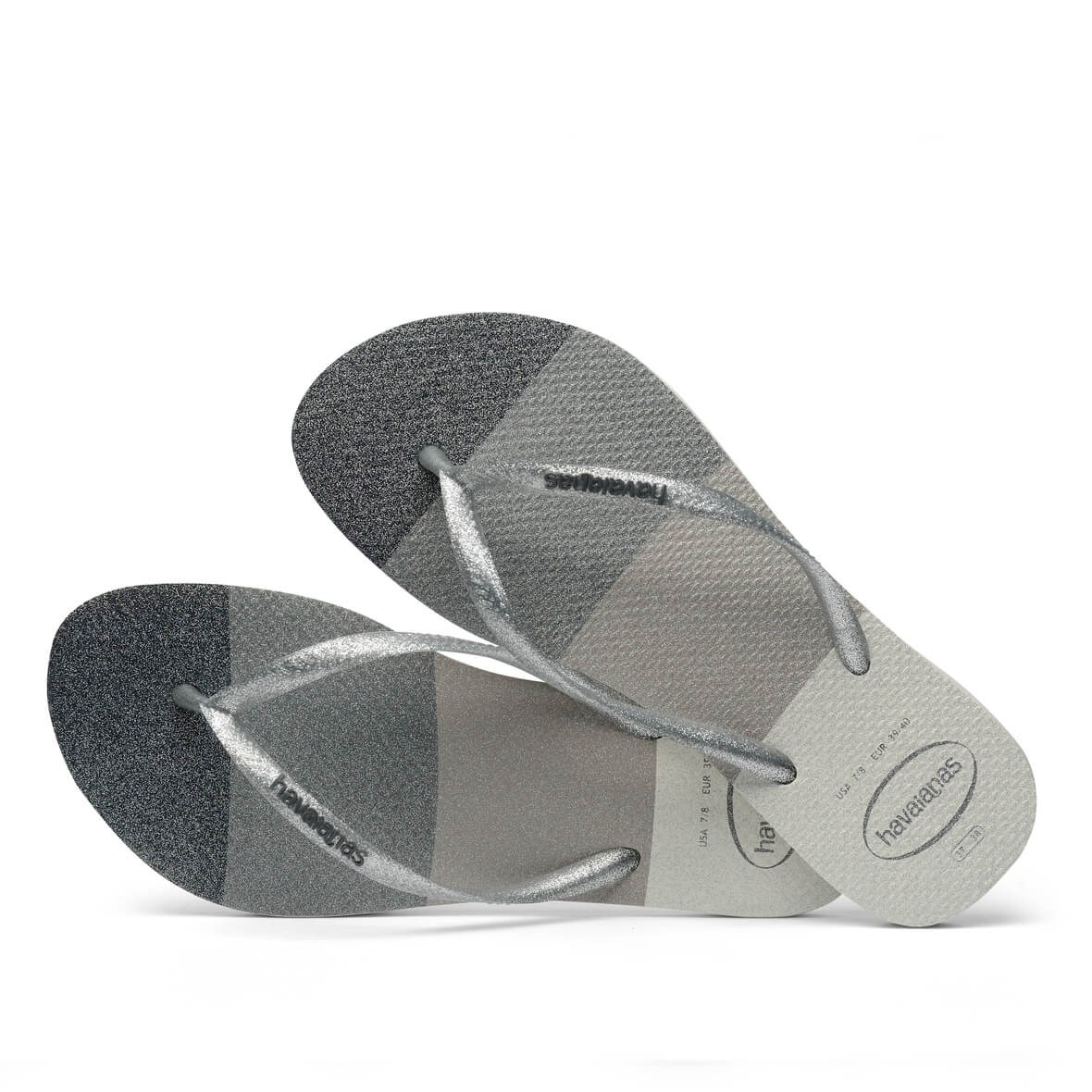 Havaianas Slim Palette Glow Bayan Terlik - White