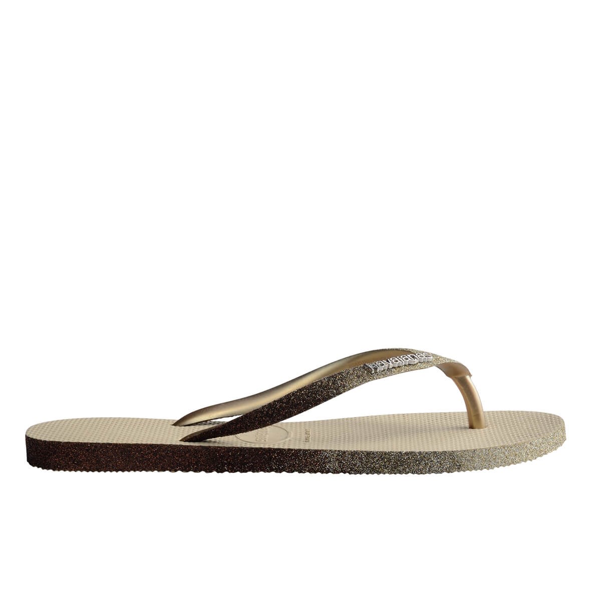 Havaianas Slim Sparkle II Bayan Terlik - Sand Grey