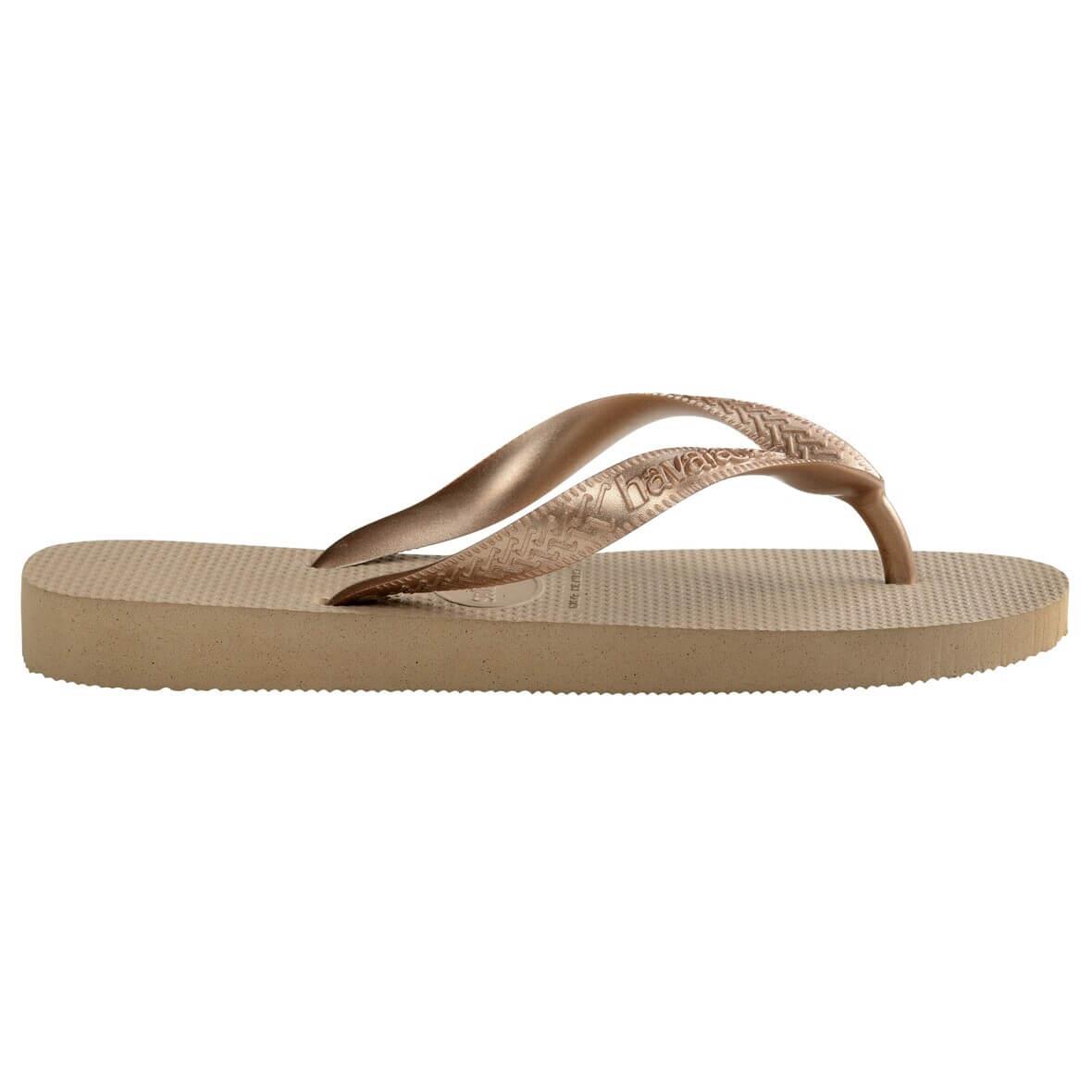 Havaianas Top Tiras Bayan Terlik - Pembe Altın
