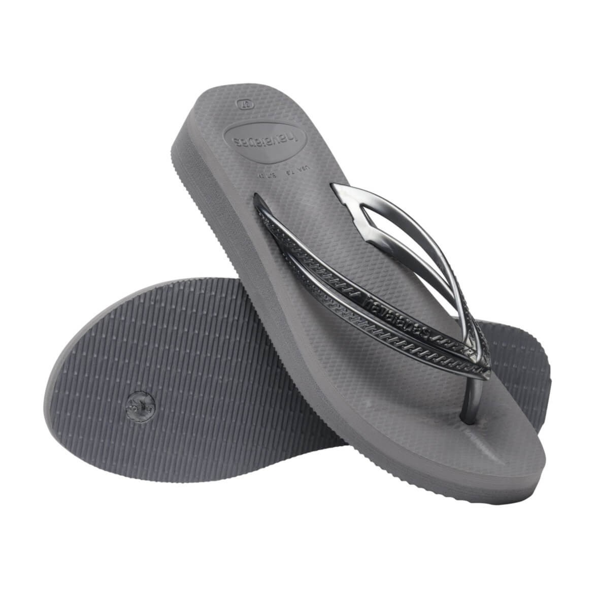 Havaianas Wedges Bayan Terlik - Çelik Gri