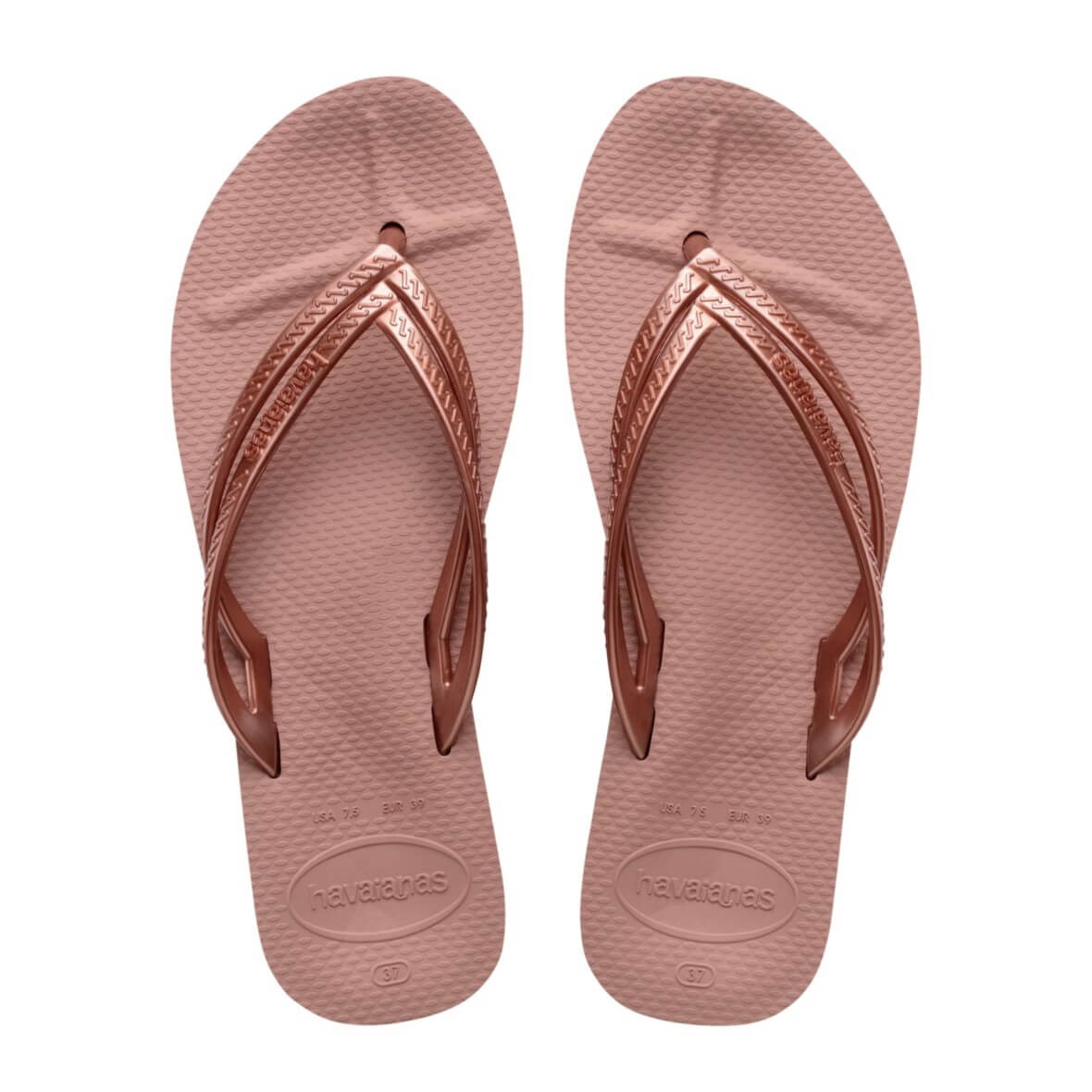 Havaianas Wedges Bayan Terlik - Gül Kurusu