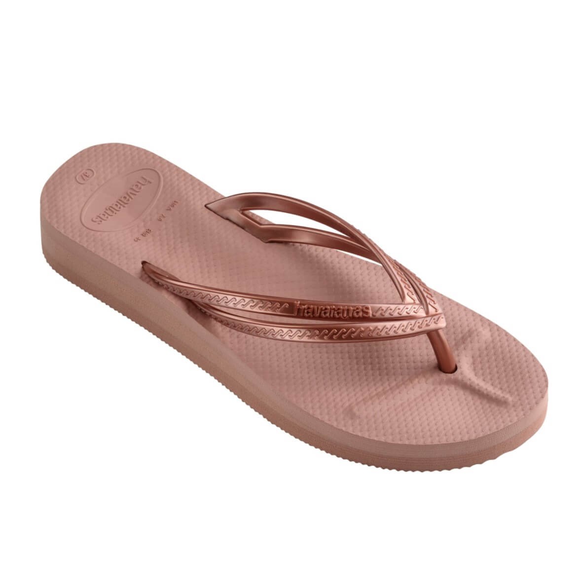 Havaianas Wedges Bayan Terlik - Gül Kurusu