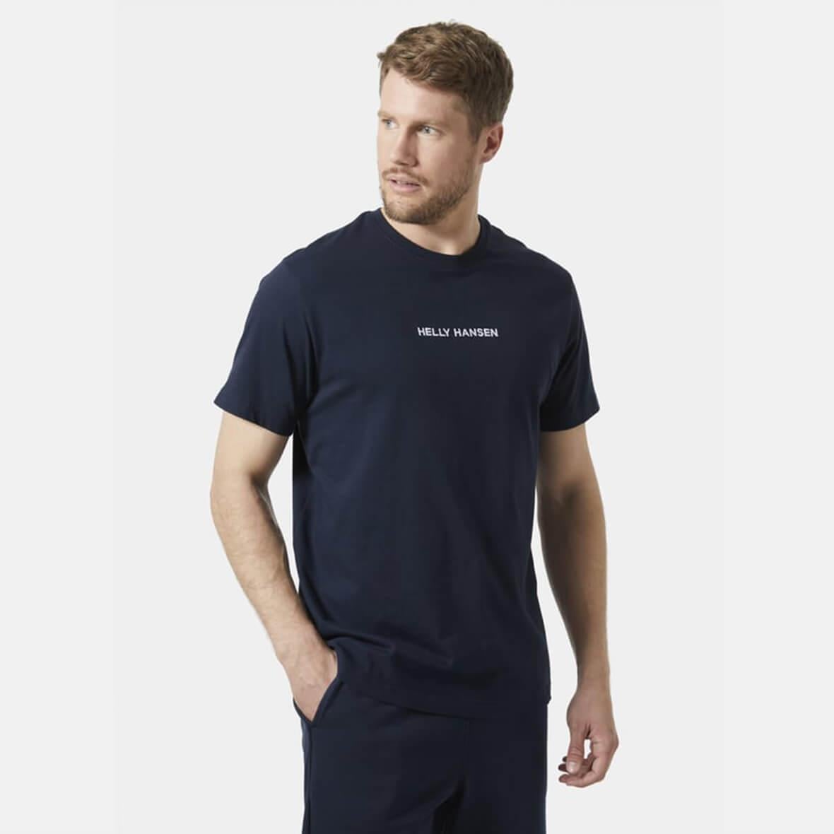 Helly Hansen Core Erkek T-Shirt - Lacivert