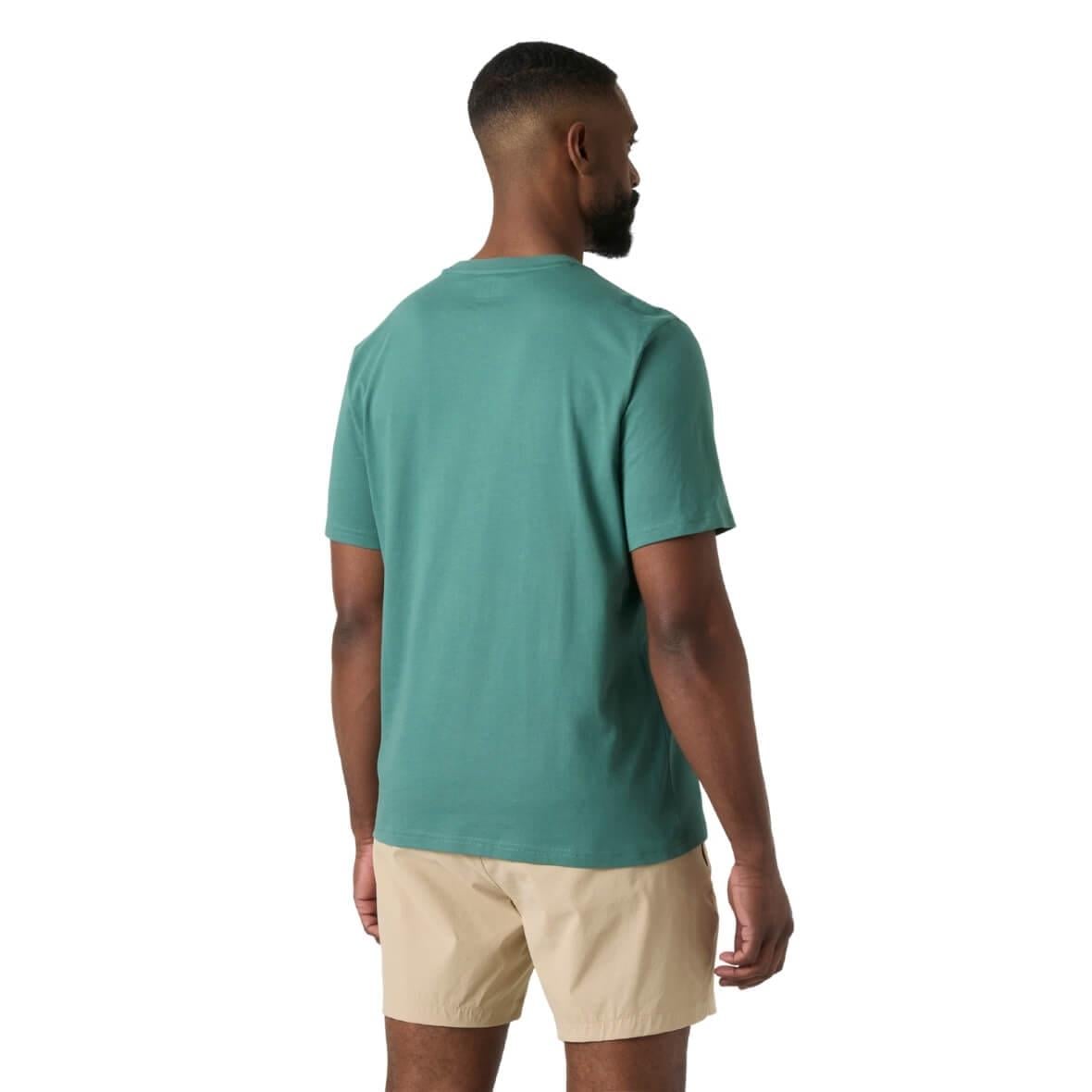 Helly Hansen Core Graphic T 2.0 Erkek T-Shirt - Yeşil