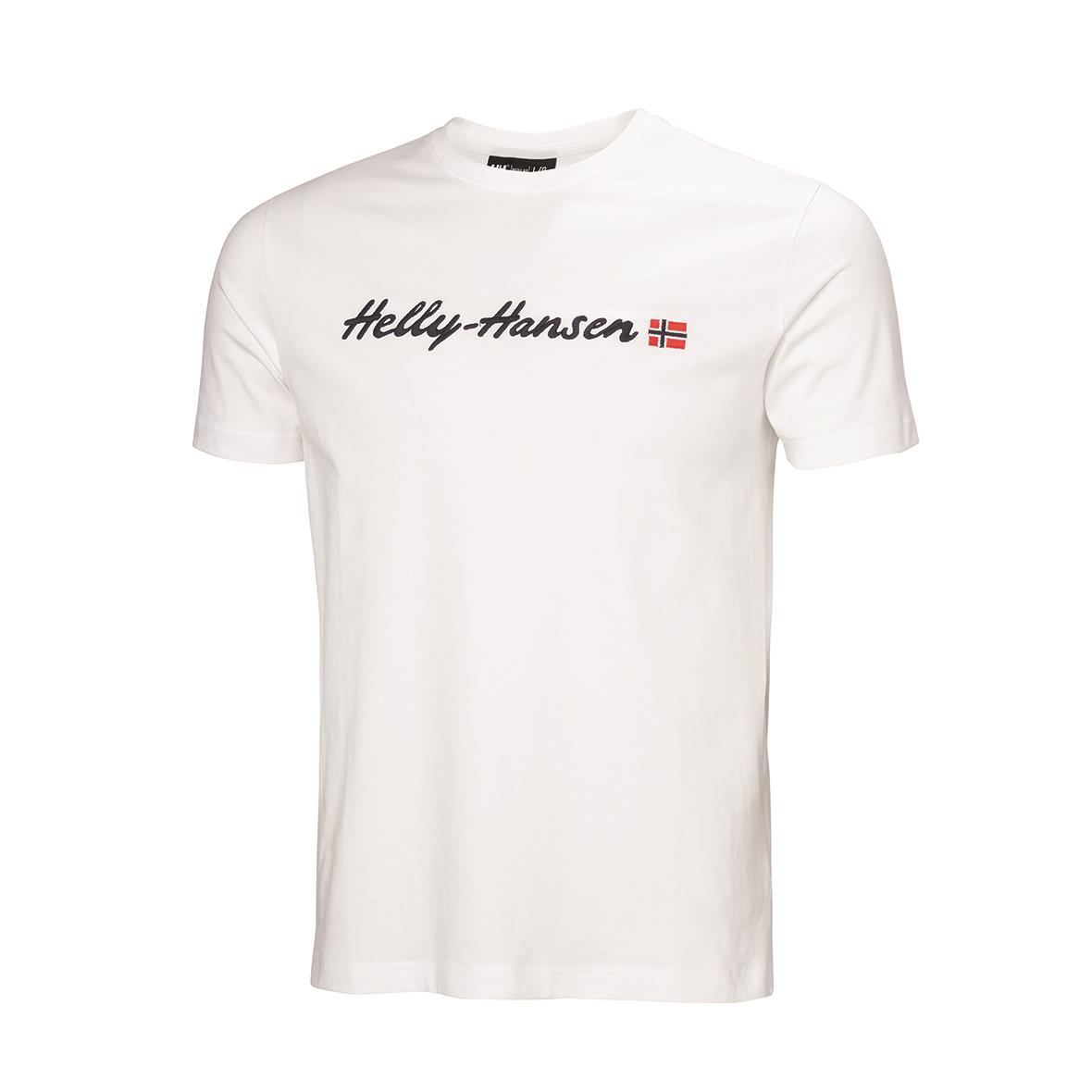 Helly Hansen Core Graphic T 2.0 Erkek T-Shirt - Beyaz