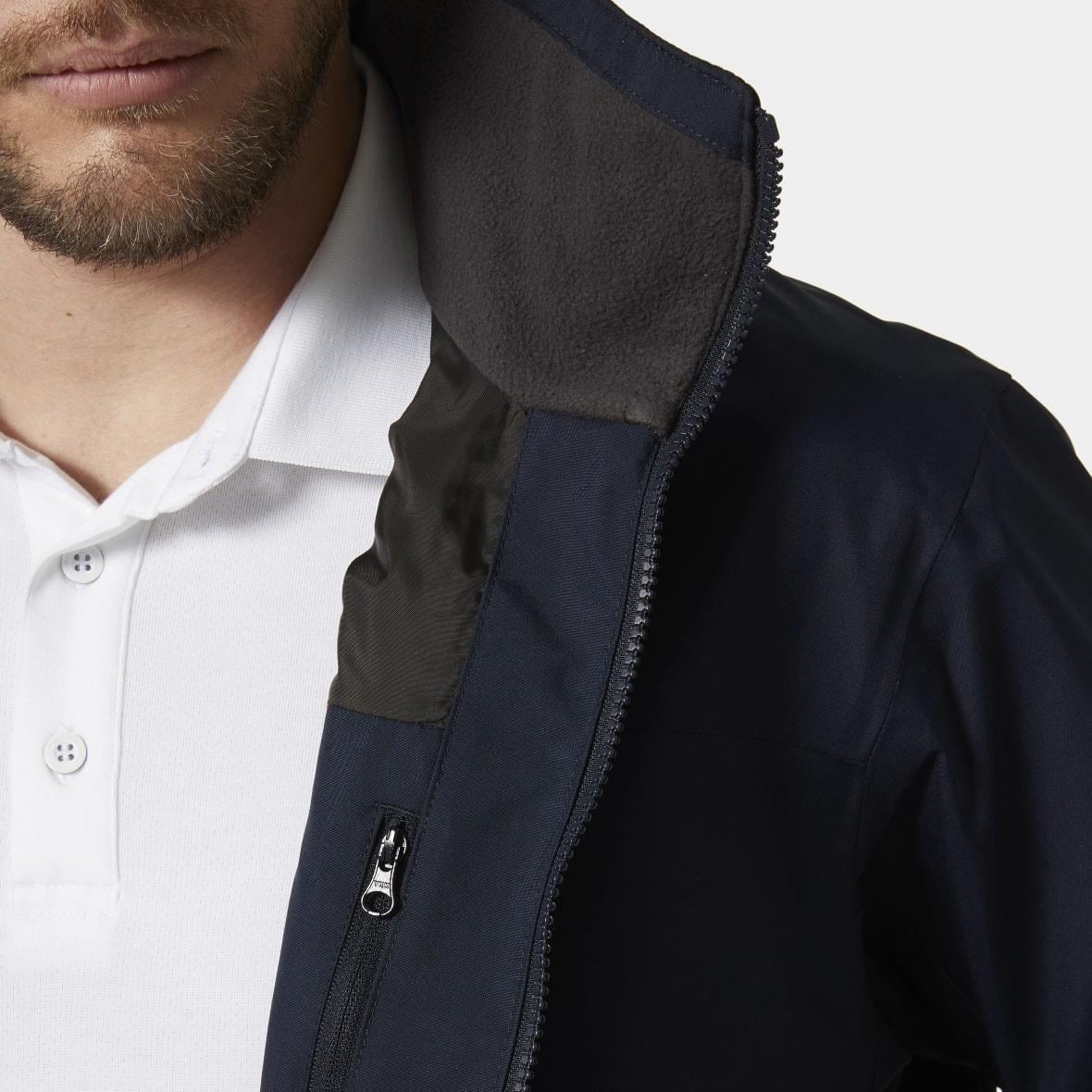 Helly Hansen Crew Hooded Jacket 2.0 Erkek Mont - Lacivert