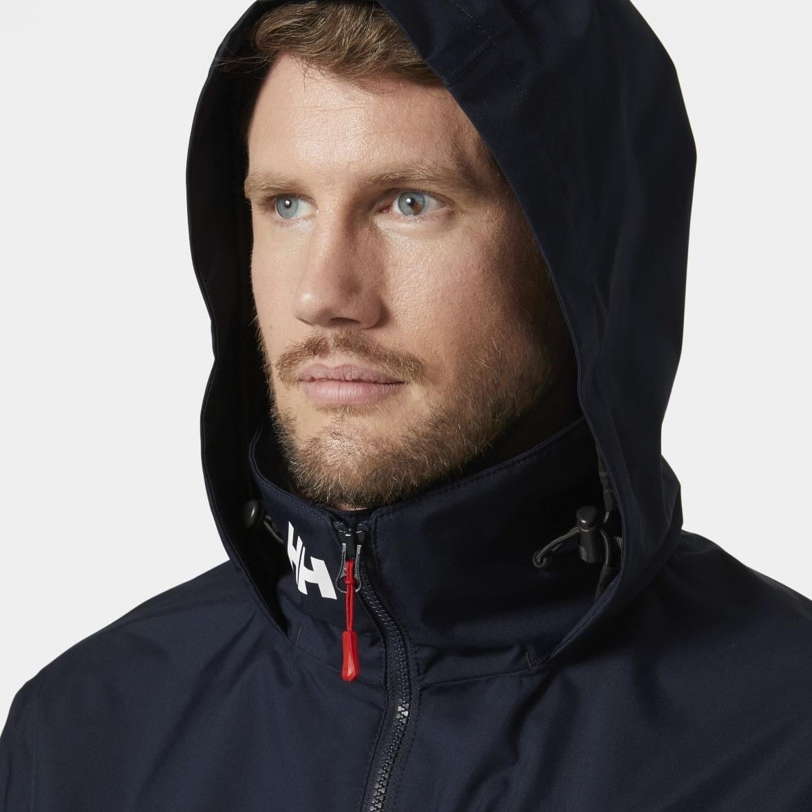 Helly Hansen Crew Hooded Jacket 2.0 Erkek Mont - Lacivert