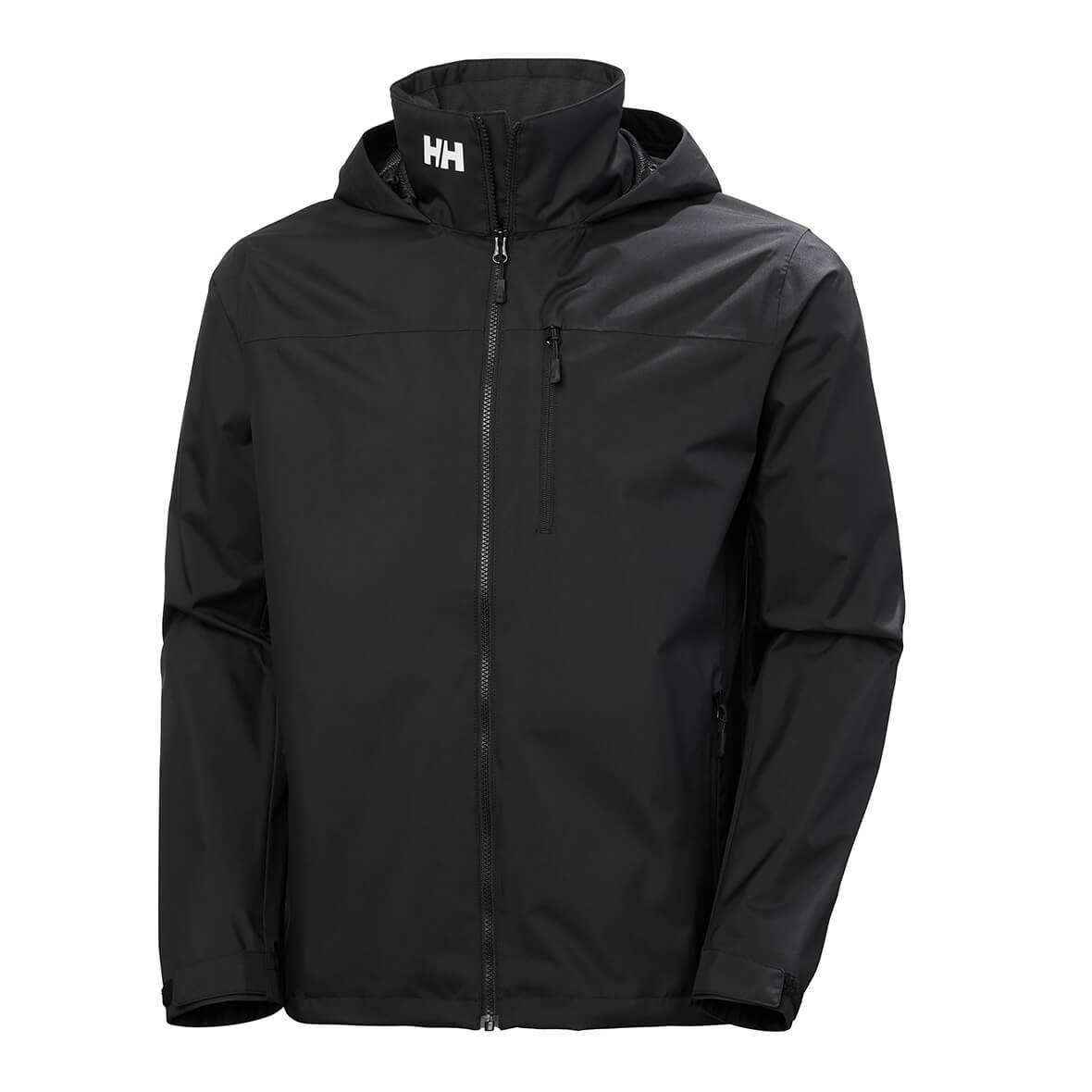 Helly Hansen Crew Hooded Jacket 2.0 Erkek Mont - Siyah