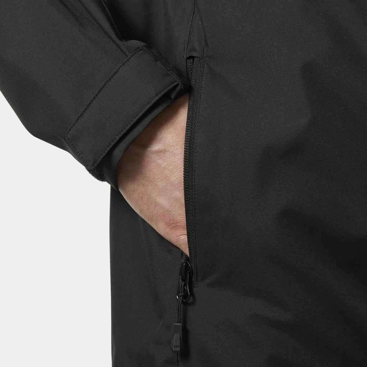Helly Hansen Crew Hooded Jacket 2.0 Erkek Mont - Siyah