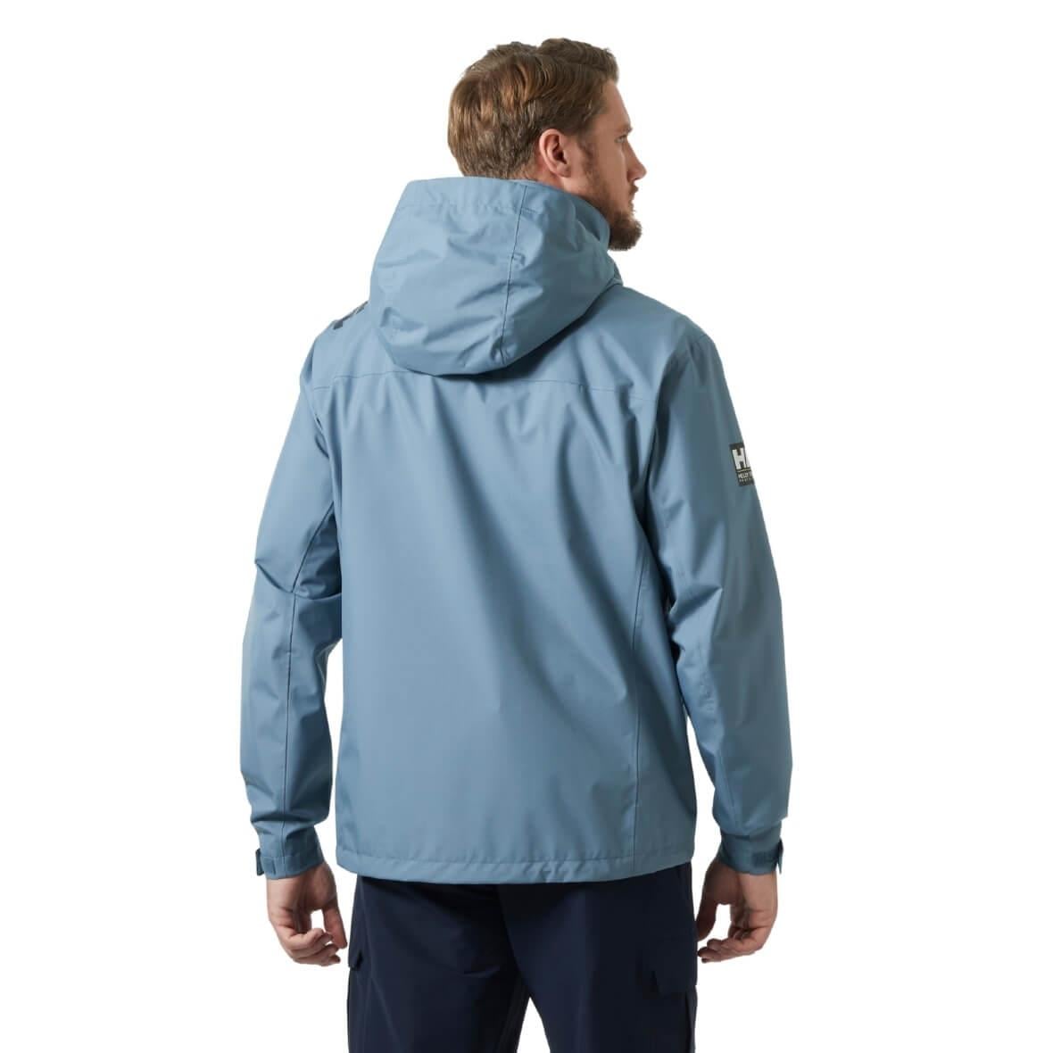 Helly Hansen Crew Hooded Jacket 2.0 Erkek Mont - Bulut Mavisi