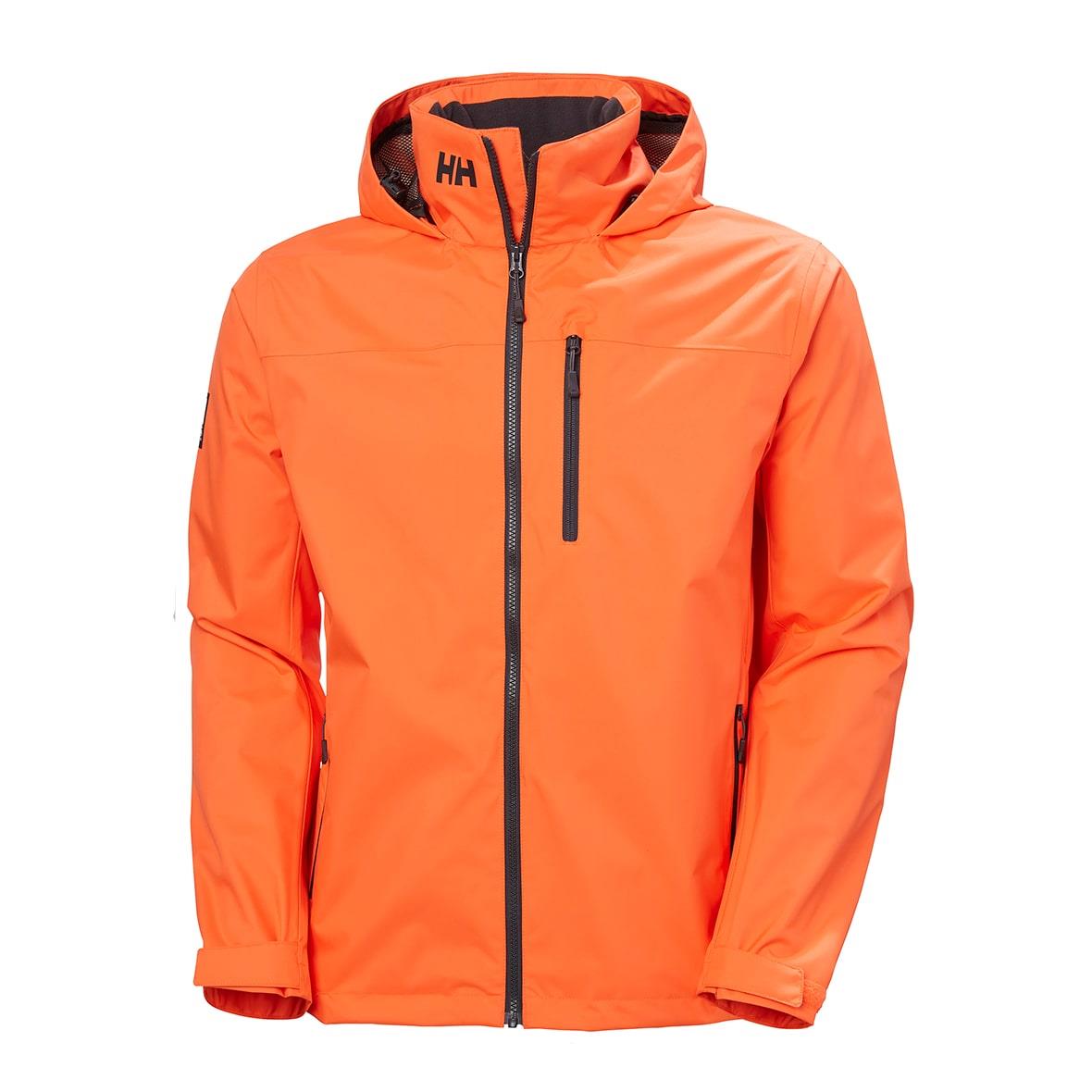Helly Hansen Crew Hooded Jacket 2.0 Erkek Mont - Turuncu