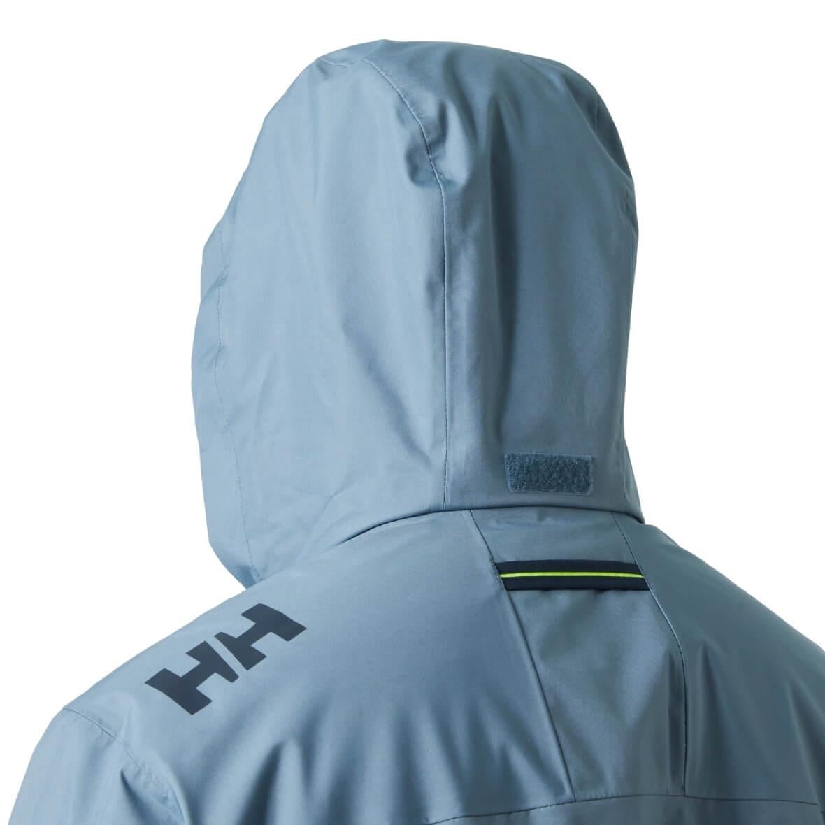 Helly Hansen Crew Hooded Jacket 2.0 Erkek Mont - Bulut Mavisi