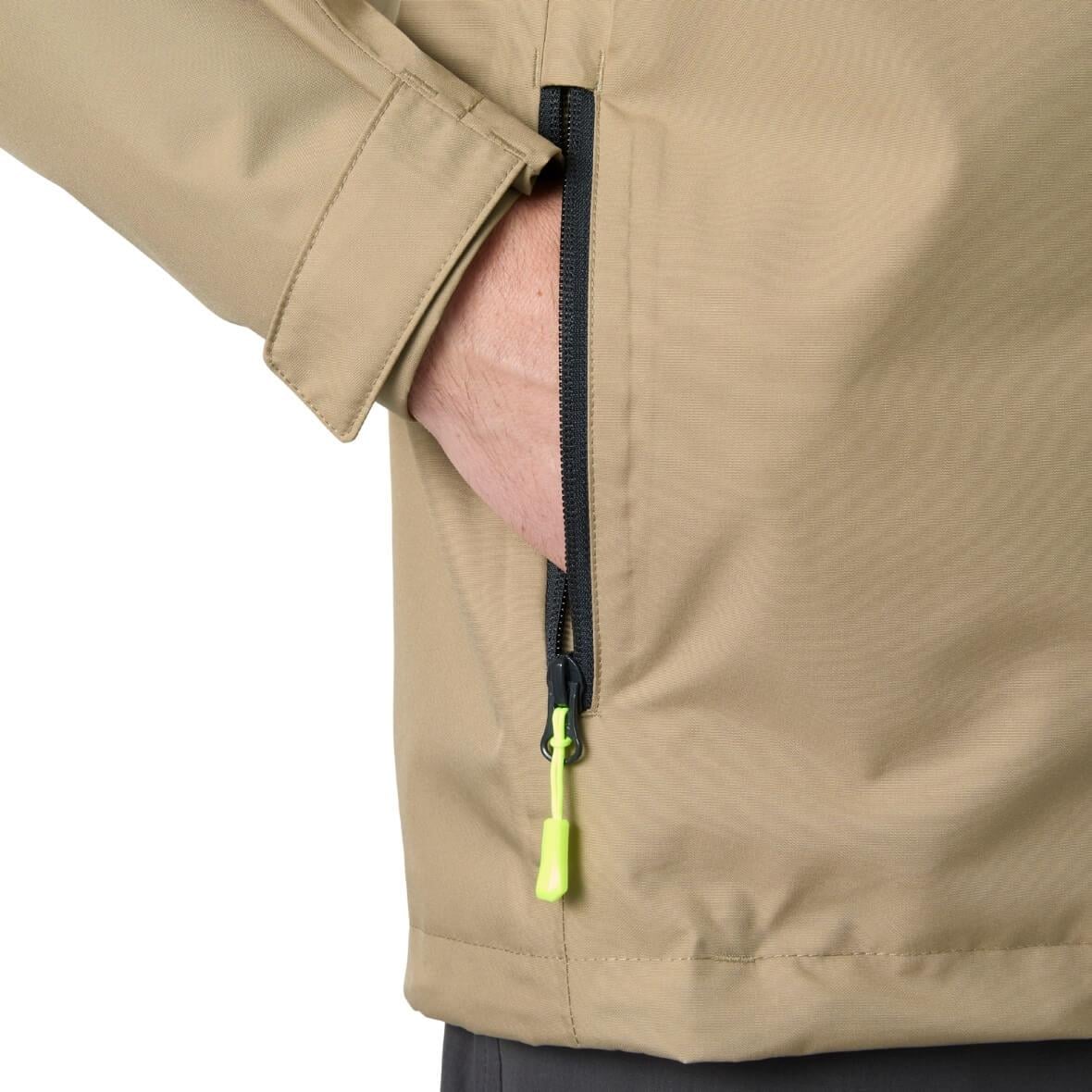 Helly Hansen Crew Hooded Jacket 2.0 Erkek Mont - Bej