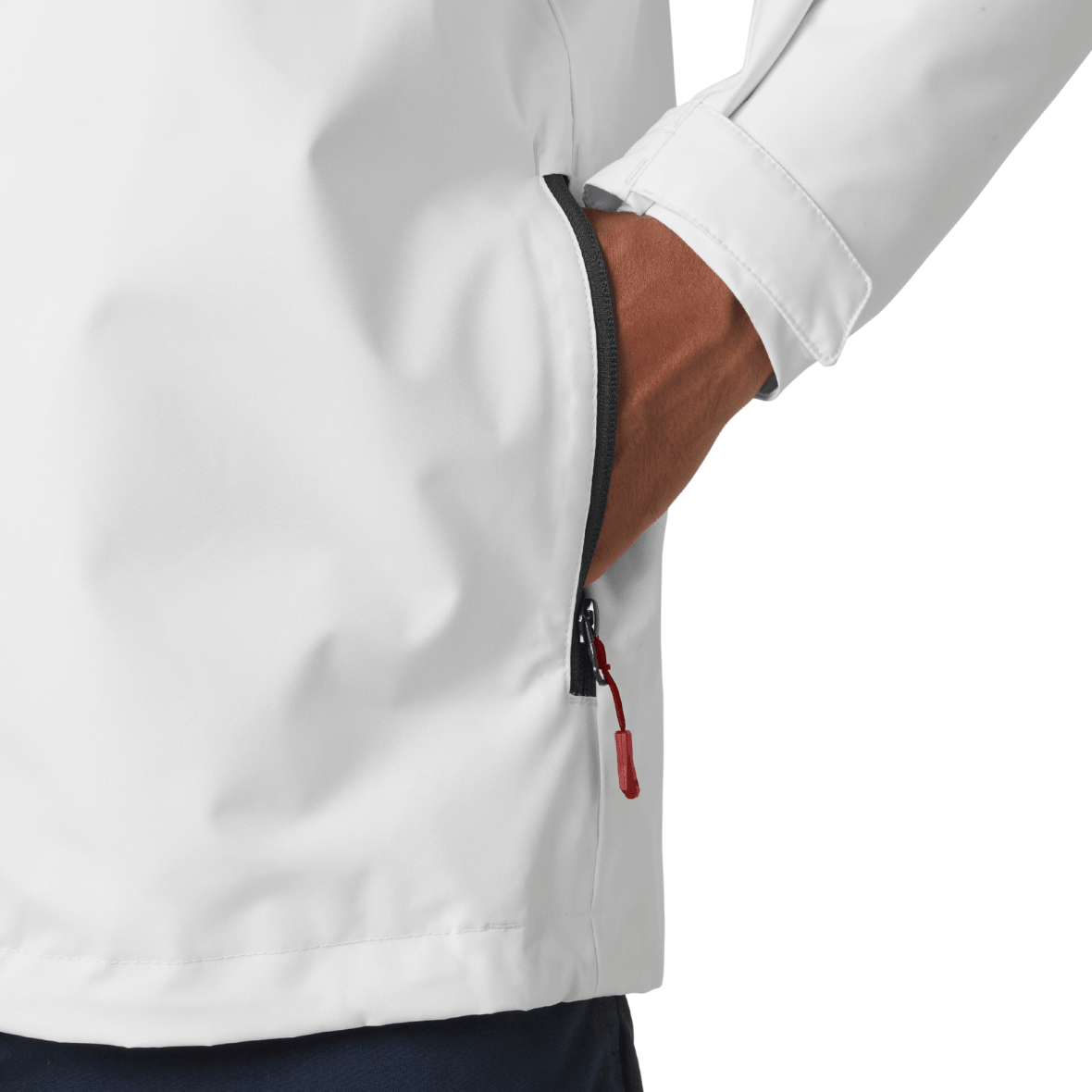 Helly Hansen Crew Hooded Midlayer Jacket 2 Erkek Mont - Beyaz