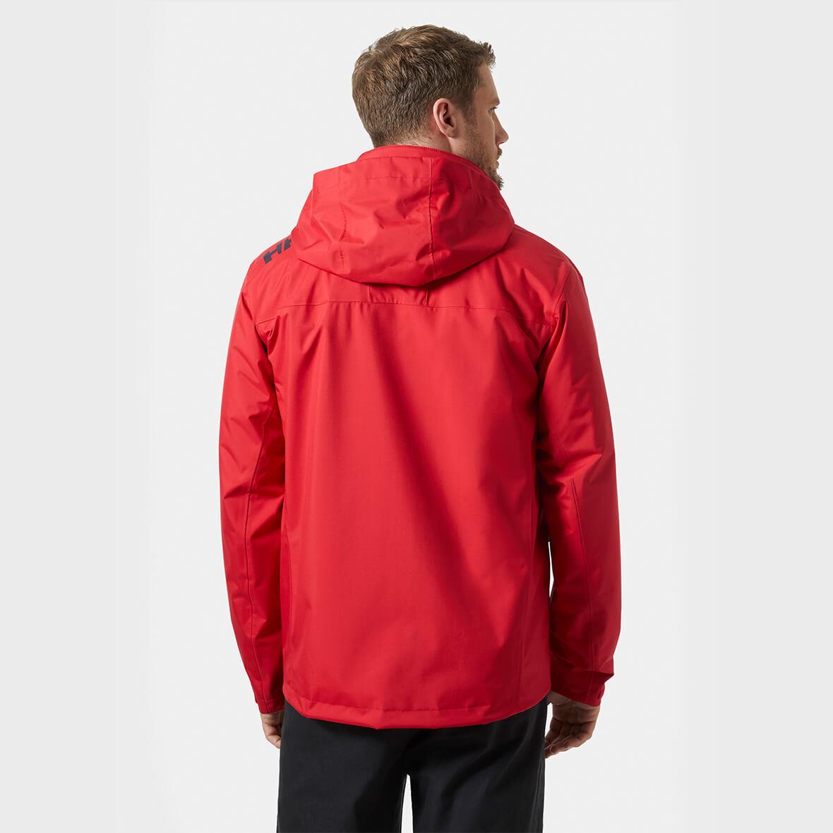 Helly Hansen Crew Hooded Midlayer Jacket 2 Erkek Mont - Kırmızı