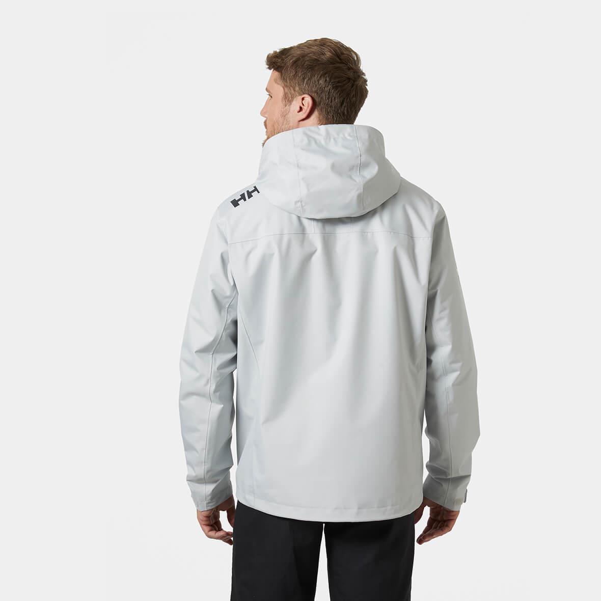 Helly Hansen Crew Hooded Midlayer Jacket 2 Erkek Mont - Gri