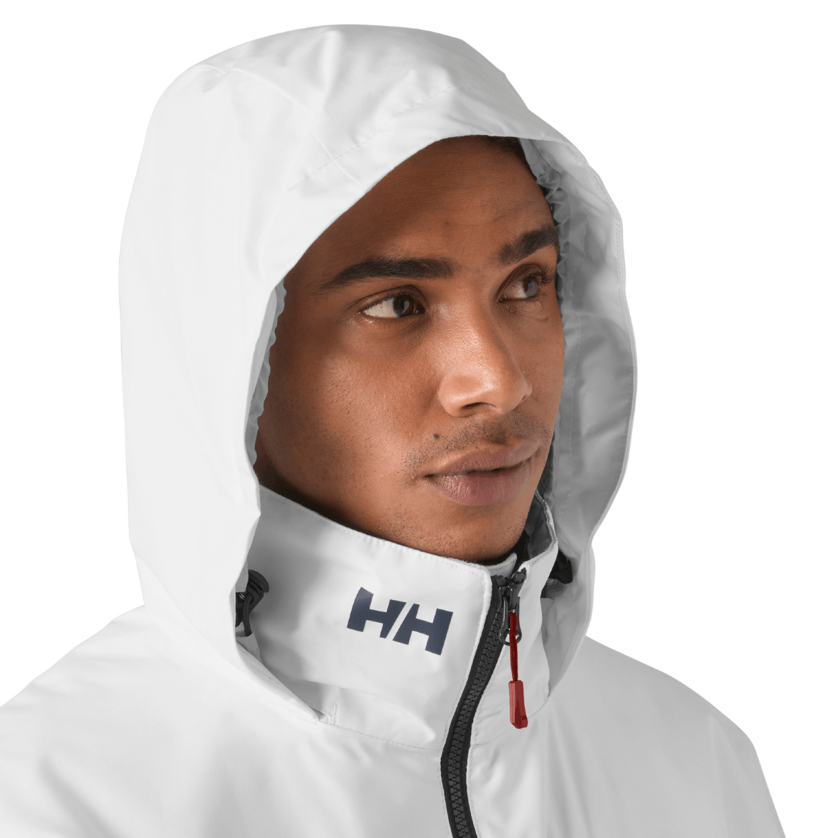 Helly Hansen Crew Hooded Midlayer Jacket 2 Erkek Mont - Beyaz