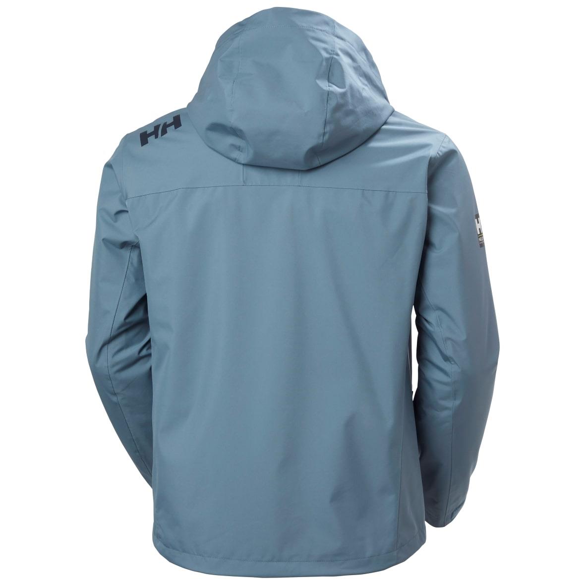 Helly Hansen Crew Hooded Midlayer Jacket 2 Erkek Mont - Bulut Mavisi