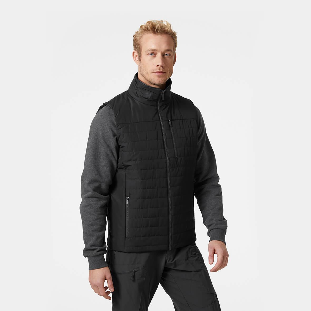 Helly Hansen Crew Insulator Vest 2.0 Erkek Yelek - Siyah