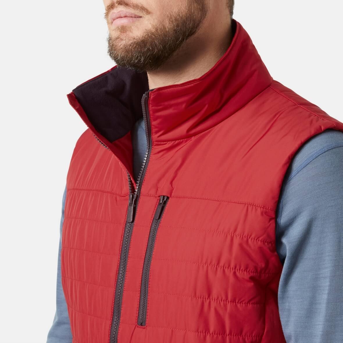 Helly Hansen Crew Insulator Vest Erkek Yelek - Kırmızı