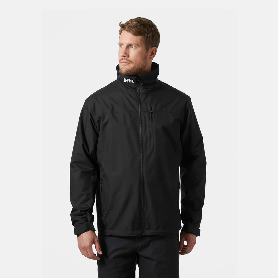 Helly Hansen Crew Midlayer Jacket 2 Erkek Mont - Siyah