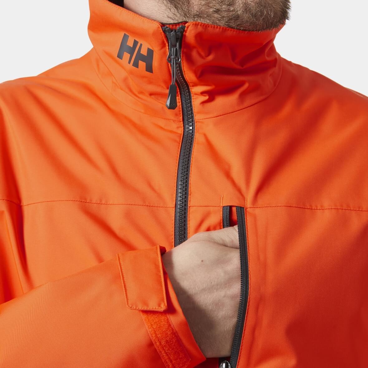 Helly Hansen Crew Midlayer Jacket 2 Erkek Mont - Turuncu