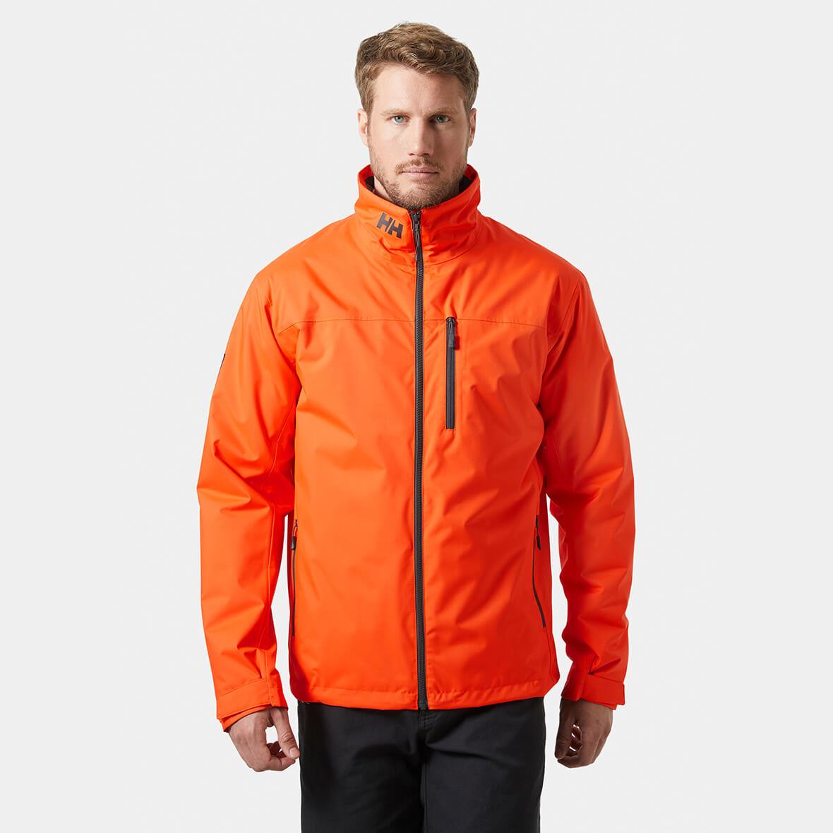 Helly Hansen Crew Midlayer Jacket 2 Erkek Mont - Turuncu