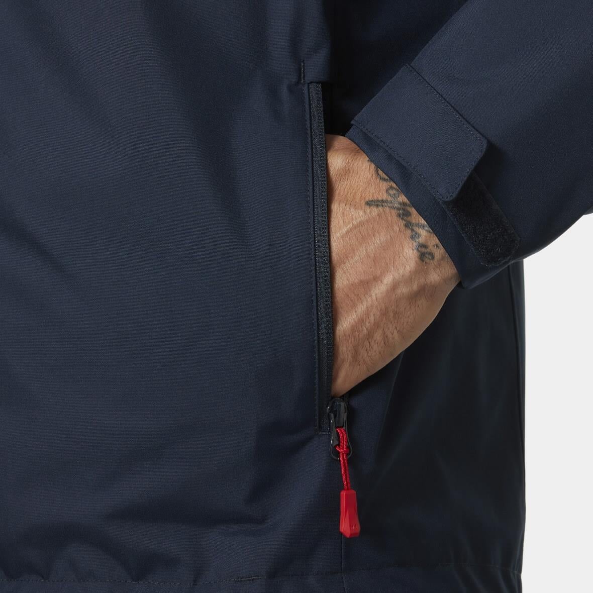 Helly Hansen Crew Midlayer Jacket 2 Erkek Mont - Lacivert