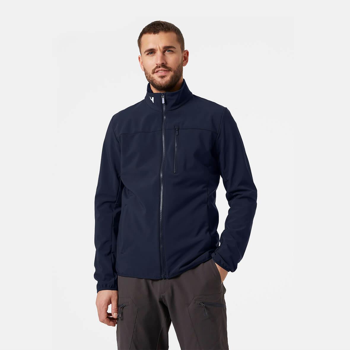 Helly Hansen Crew Softshell Jacket 2.0 Erkek Mont - Lacivert                       