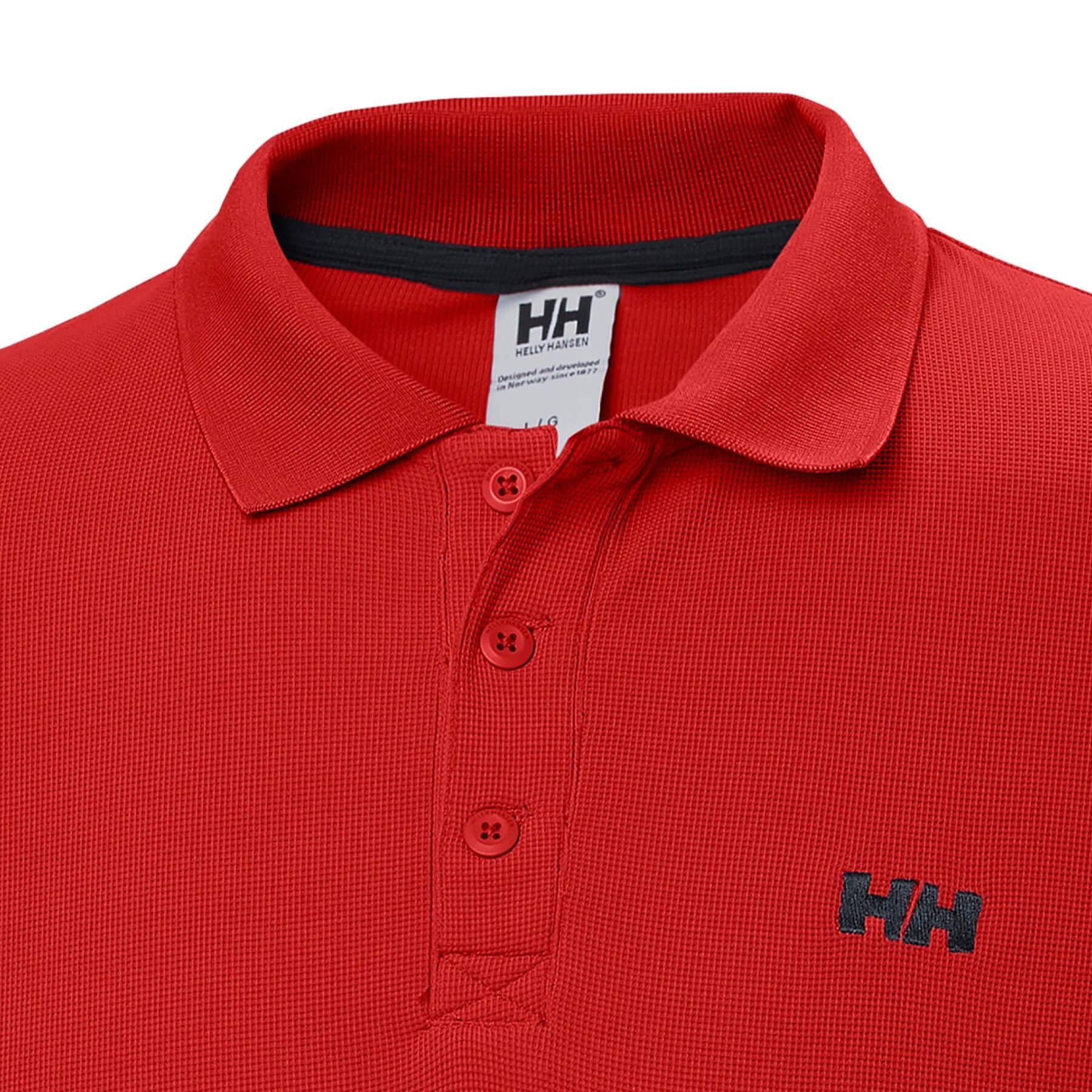 Helly Hansen Driftline Polo Erkek T-Shirt - Kırmızı