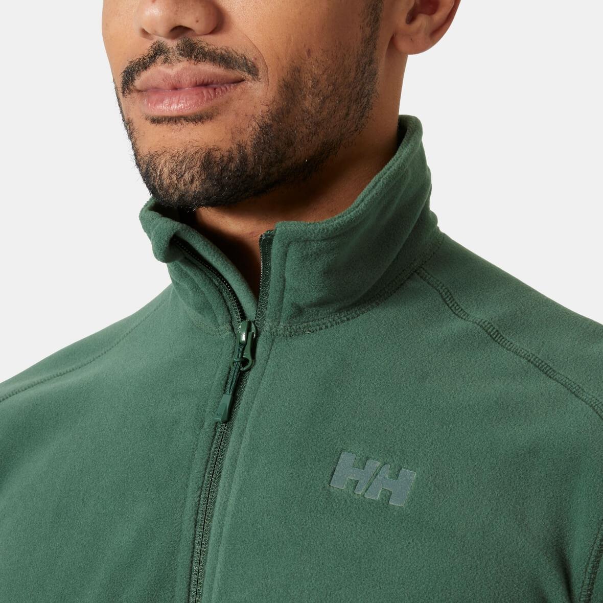 Helly Hansen Full Zip Polar Erkek Mont - Orman Yeşili