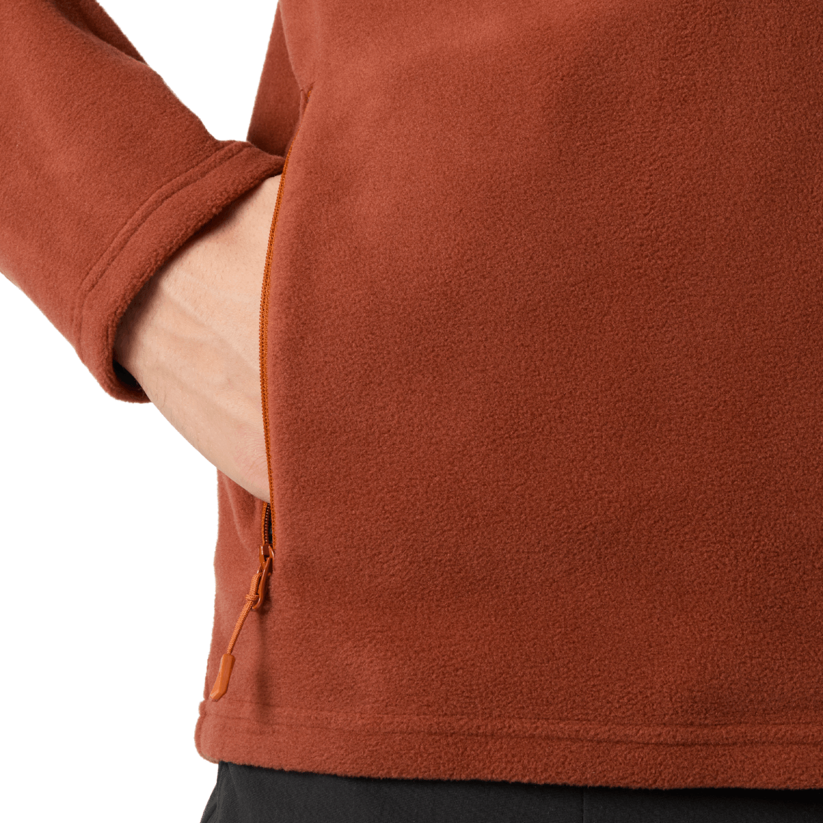 Helly Hansen Full Zip Polar Erkek Mont - Kiremit