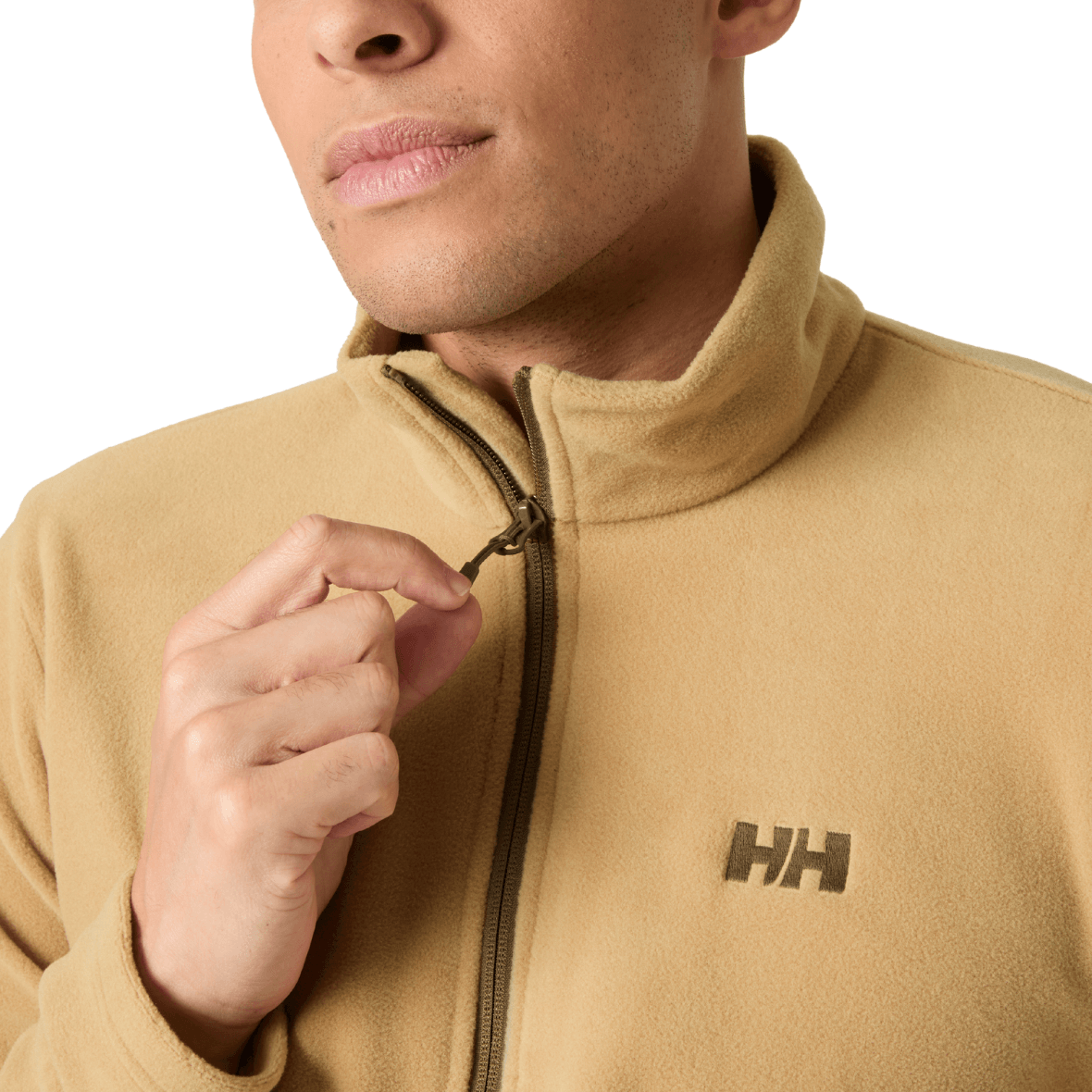 Helly Hansen Full Zip Polar Erkek Mont - Deve Tüyü