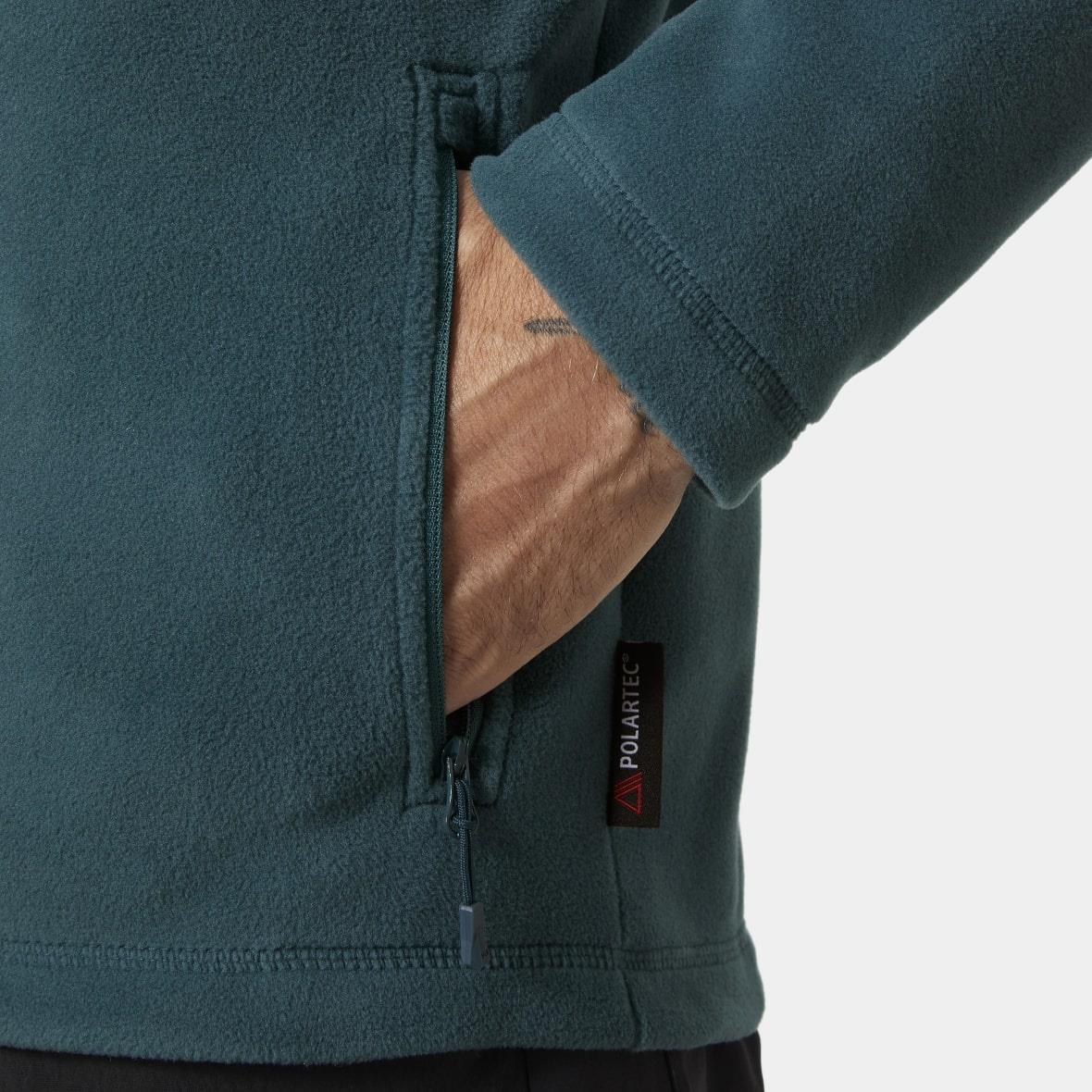 Helly Hansen Full Zip Polar Erkek Mont - Petrol
