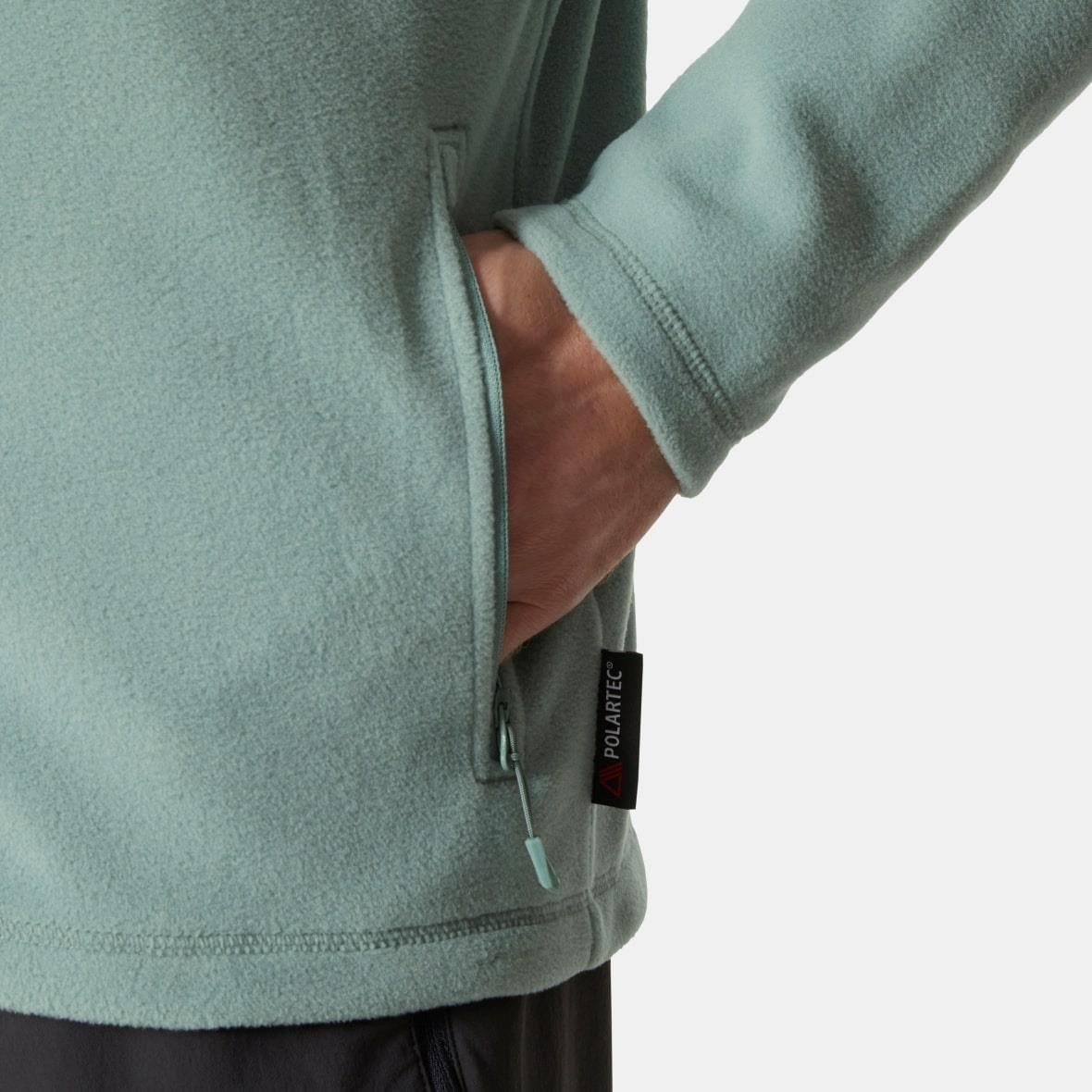Helly Hansen Full Zip Polar Erkek Mont - Kaktüs Yeşili