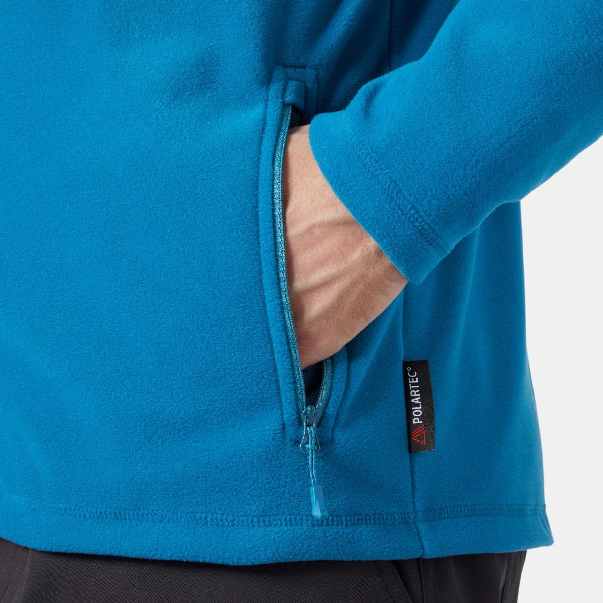Helly Hansen Full Zip Polar Erkek Mont - Mavi