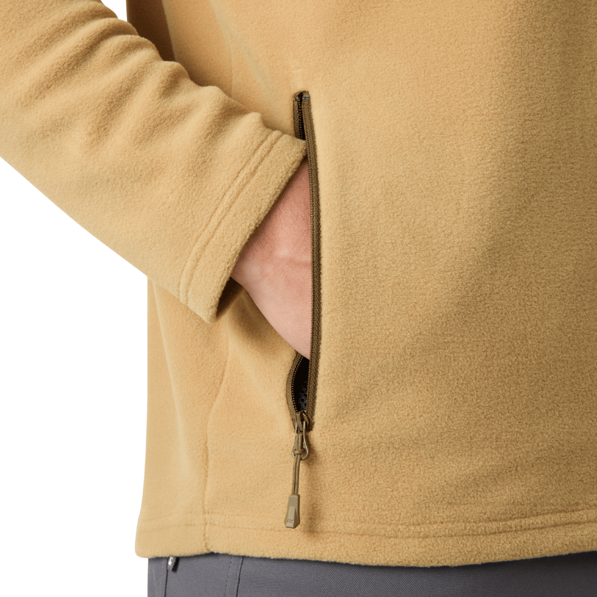 Helly Hansen Full Zip Polar Erkek Mont - Deve Tüyü
